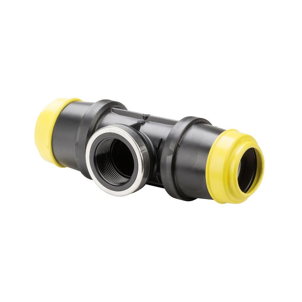 Hawle T-fitting ISO2 6525 40-40-1¼" PE/PE/Bi