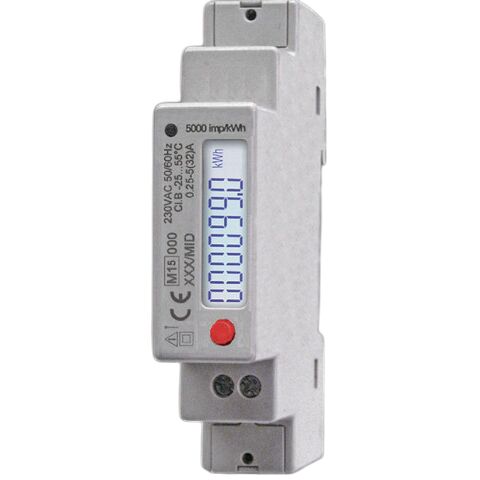 EMU 1-fase direct kWh-meter 1/40 S0