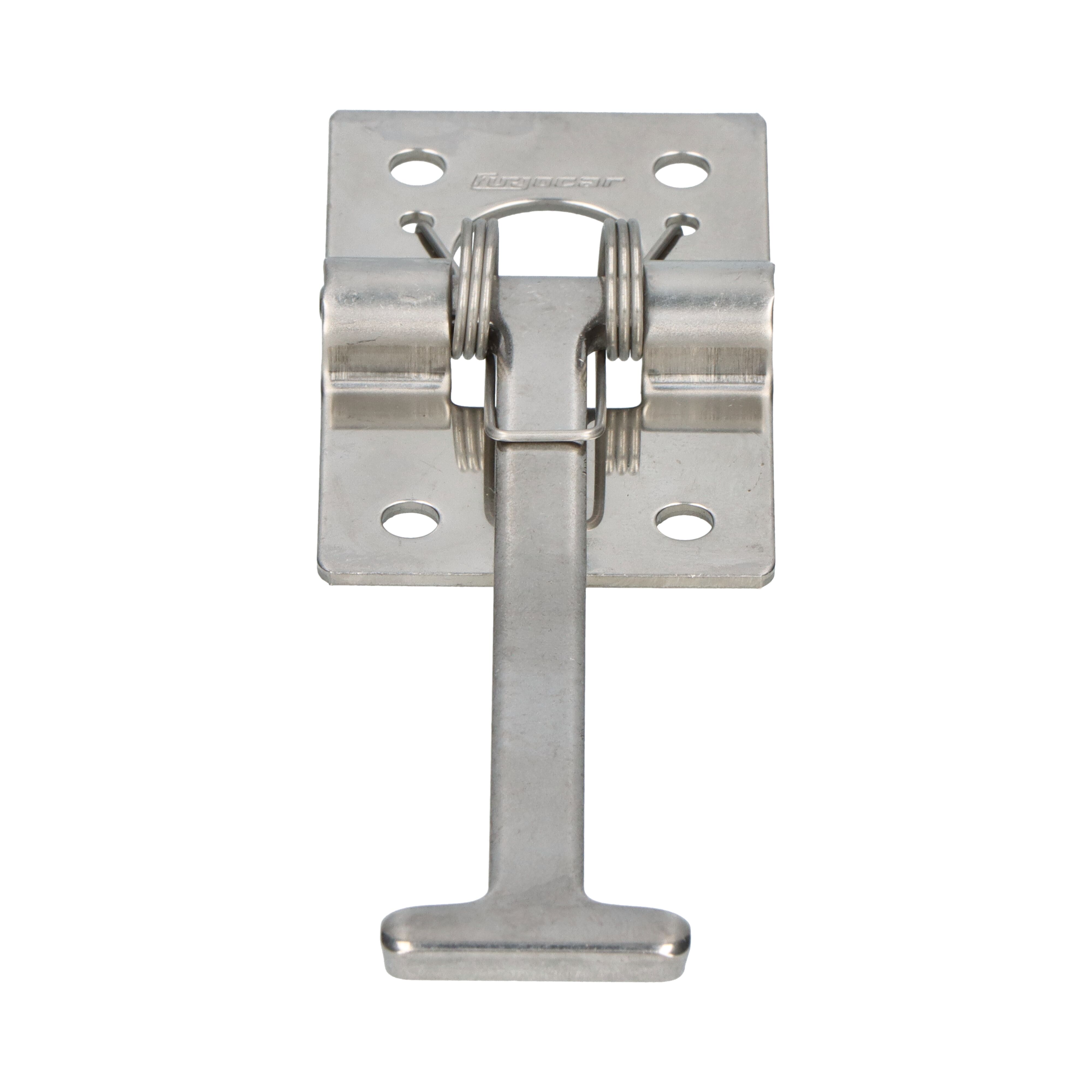 Pommier door hook 89 mm - with offset - stainless steel - special RAVO