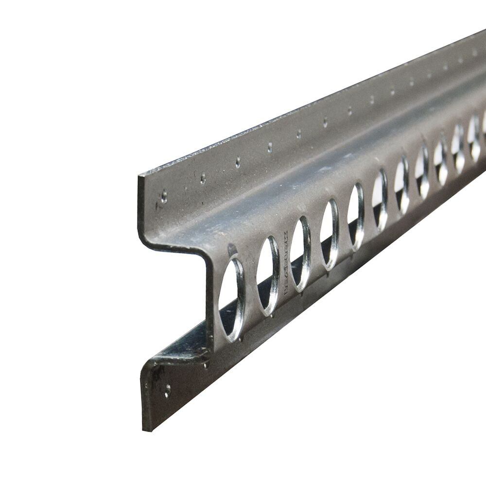 Rhiwa Quality anchor rail - round hole Ø 25 mm - high - 2993 mm - zinc-plated
