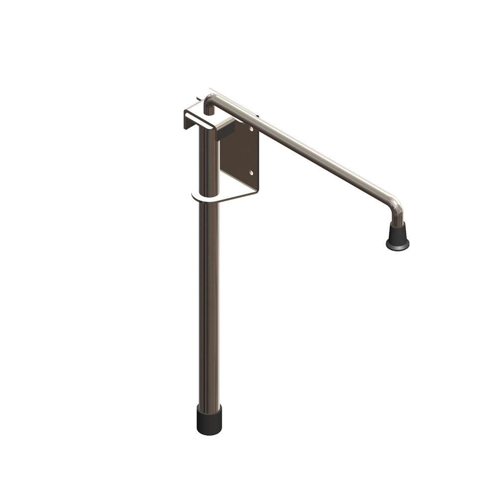 Rhiwa Quality butée de porte extractible - galvanisée pour être inoxydable
