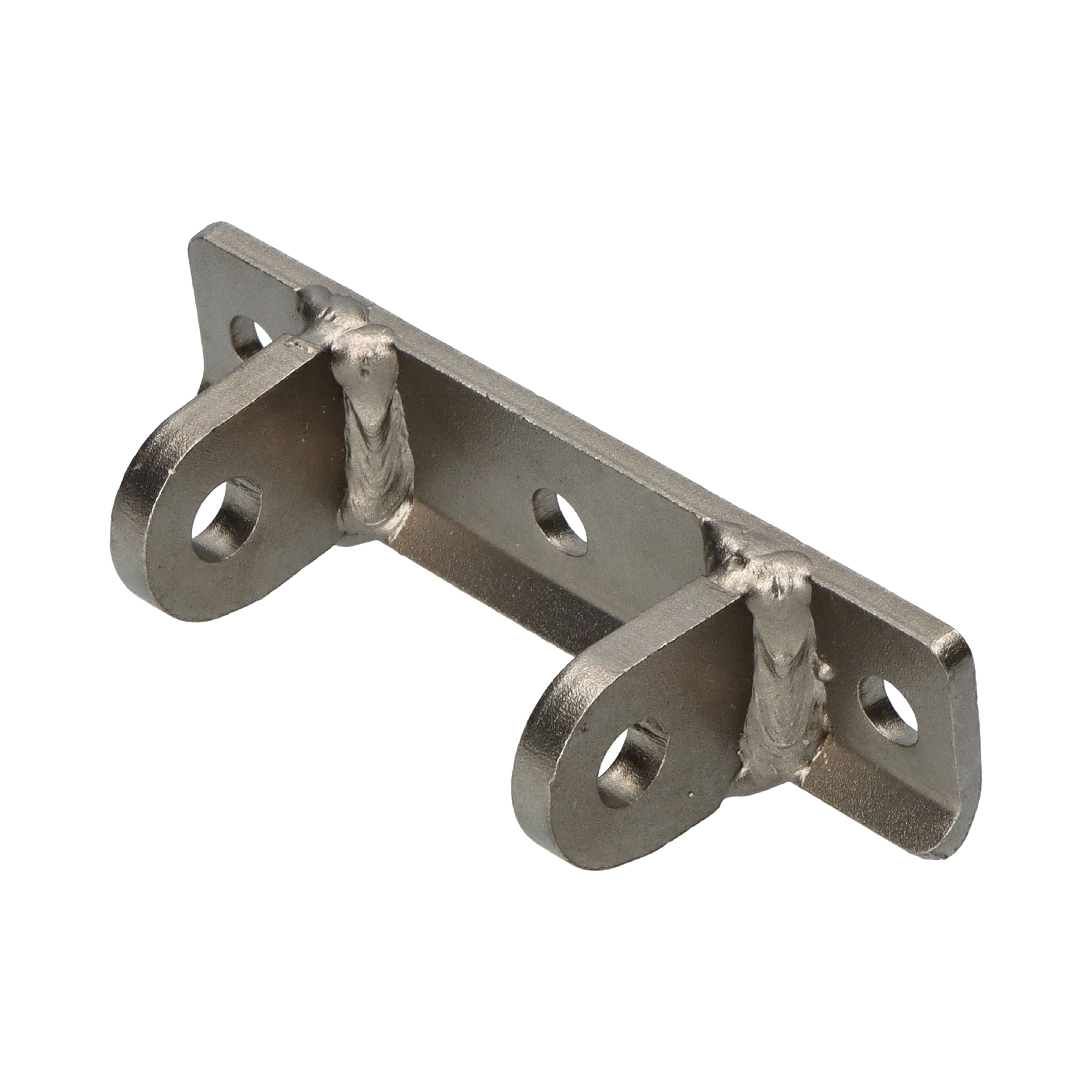 Pommier scharnierbok - schroefbaar - voor scharnierbreedte 58 mm - RVS