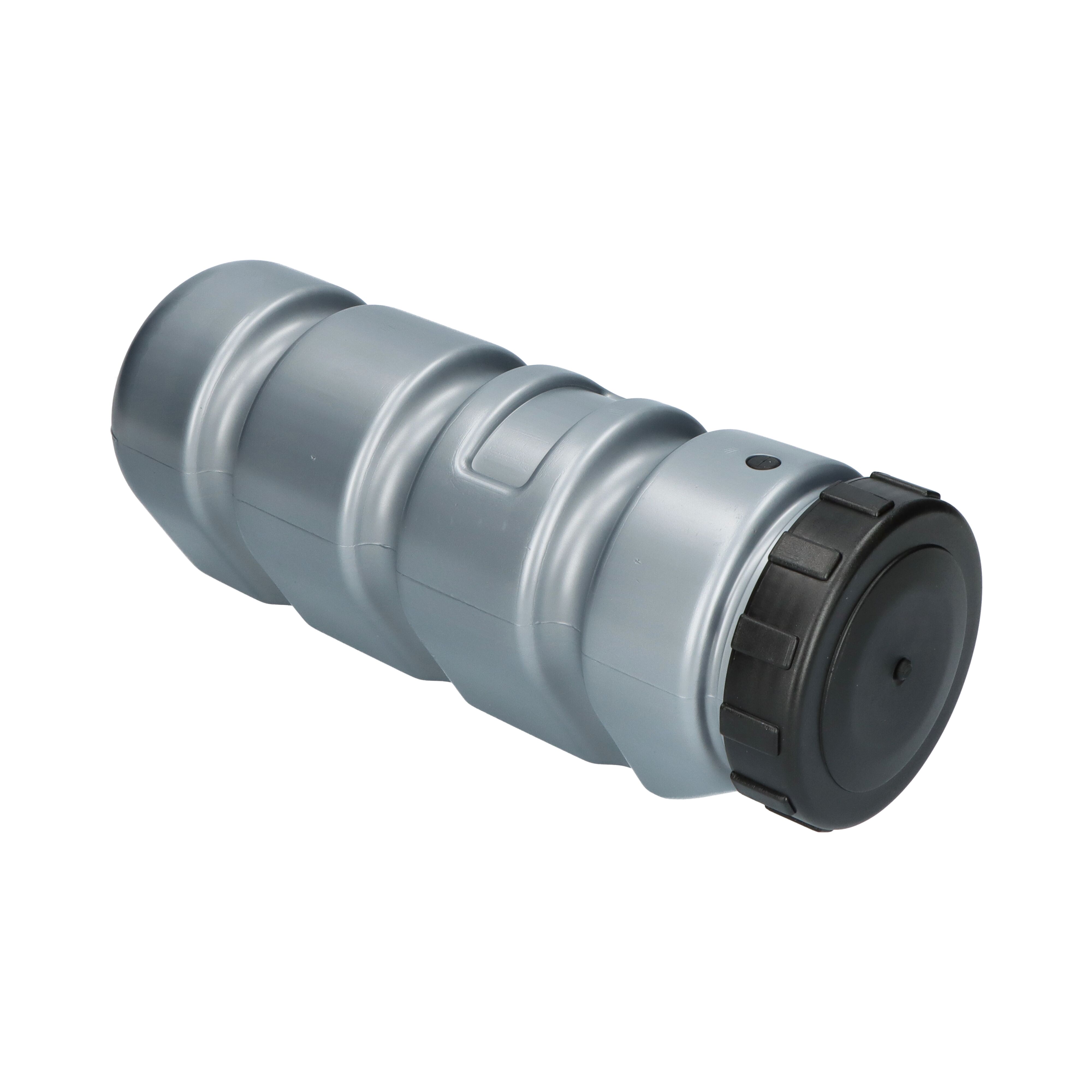 LAGO document tube Ø 90 mm - length 340 mm - grey plastic