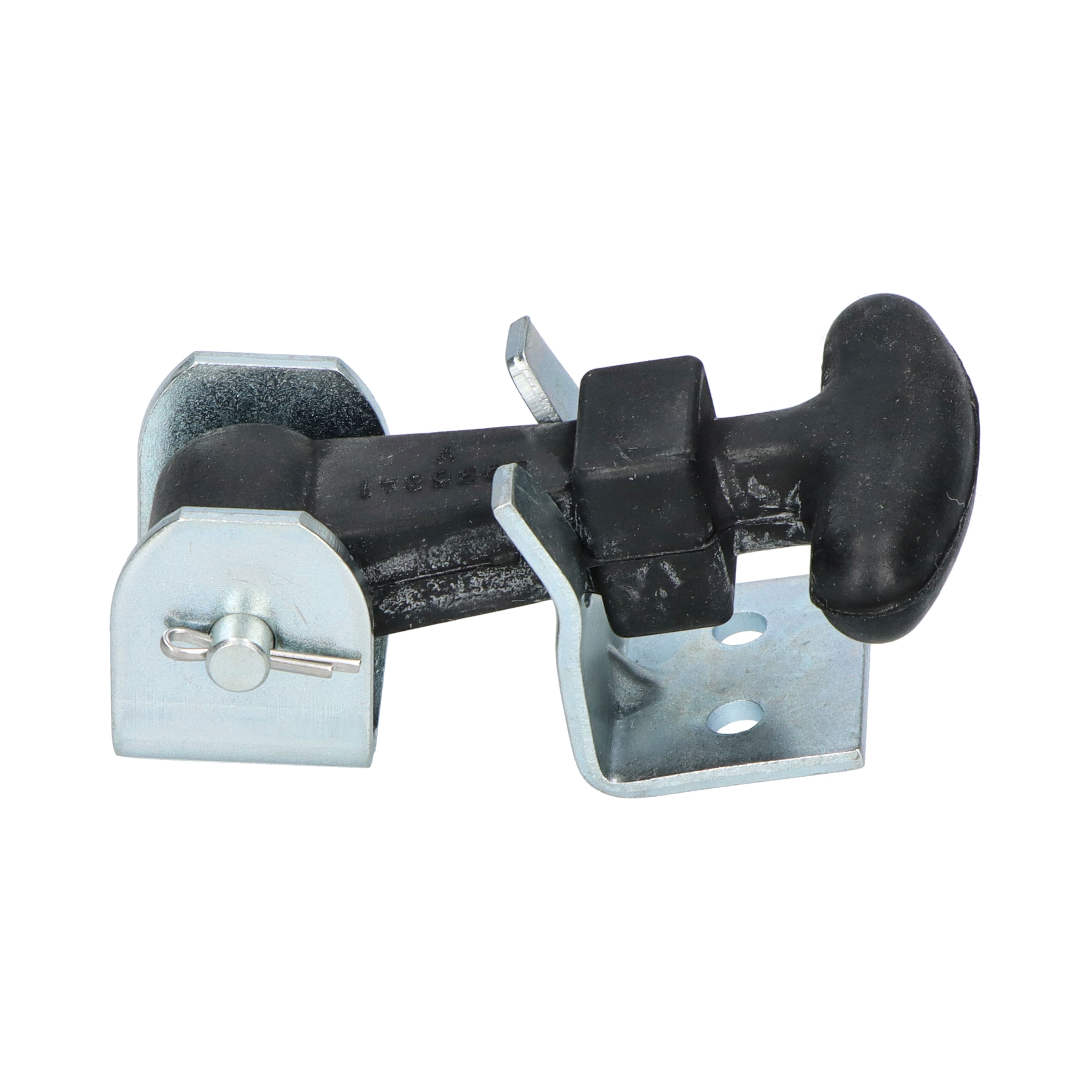 Pommier bonnet hook set - small - zinc-plated with rubber