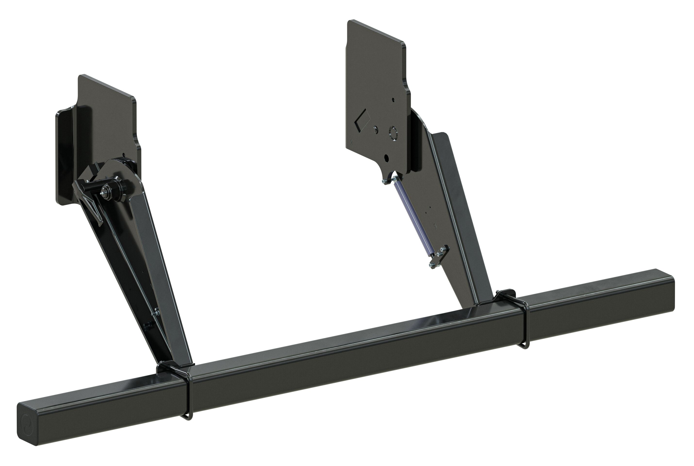 Pommier stootbalk XLIFT P41CS - manueel hefbaar - 472 mm - hoog bord - R58-03