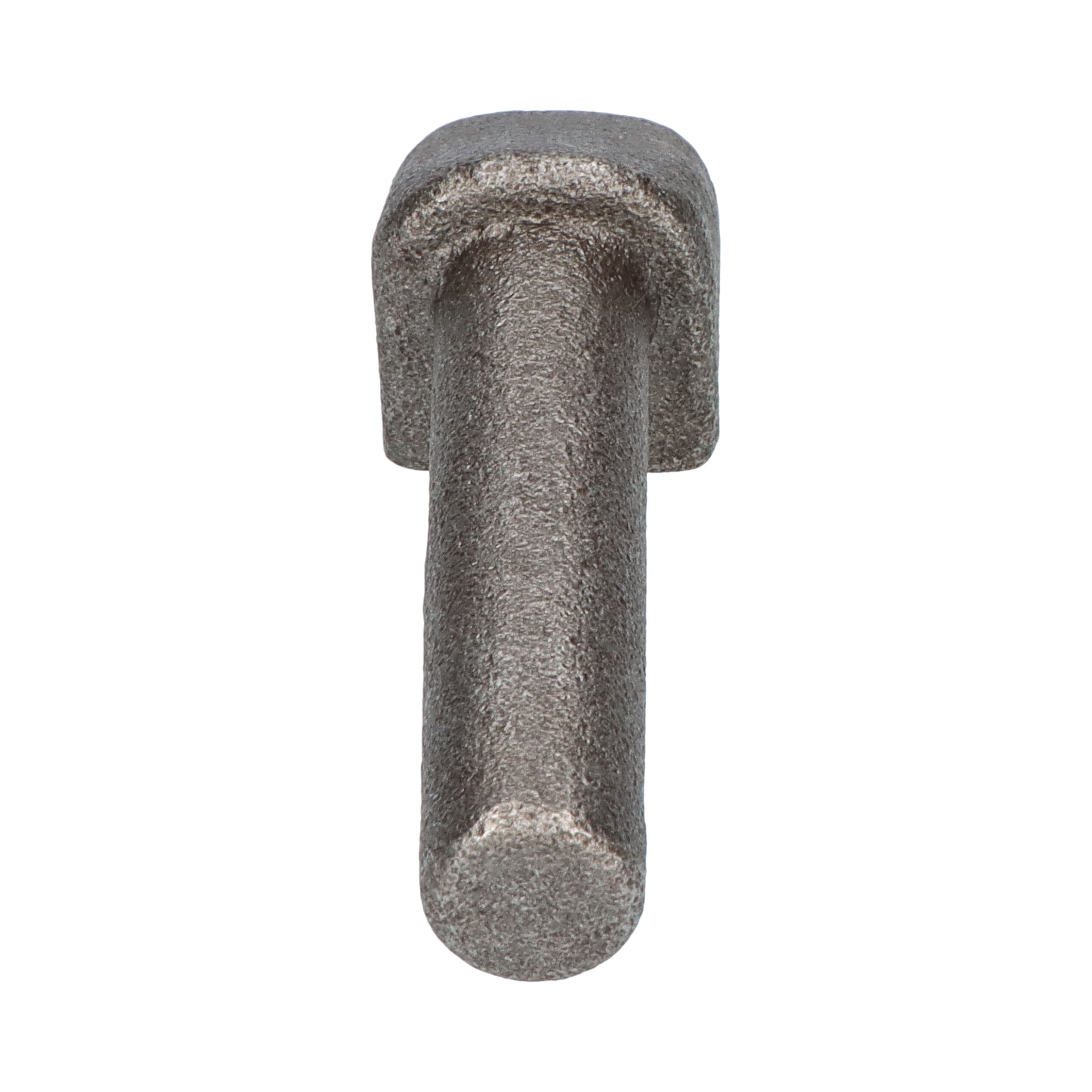 Rhiwa Quality weld-on gudgeon - pin 65 mm long and Ø 16 mm - steel