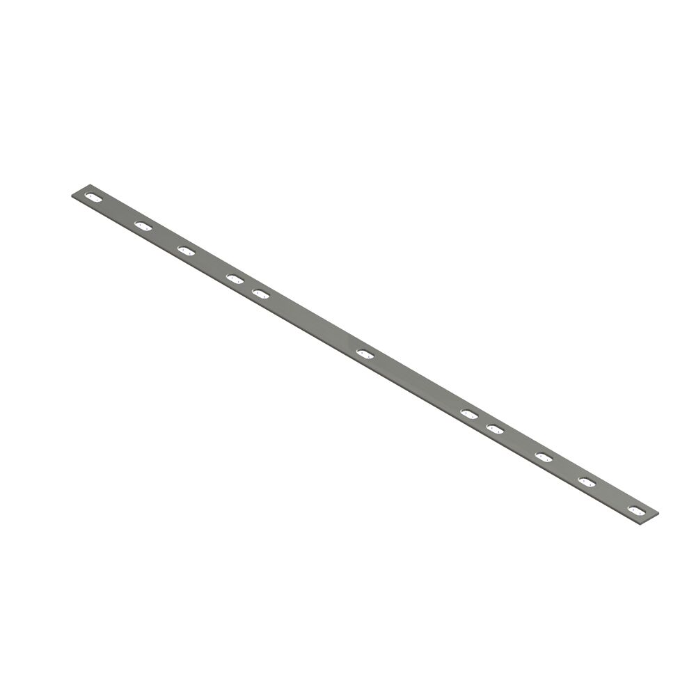 Rhiwa Quality montagestrip - voor spatlap Fichet 600 mm - incl. boutsetje - RVS