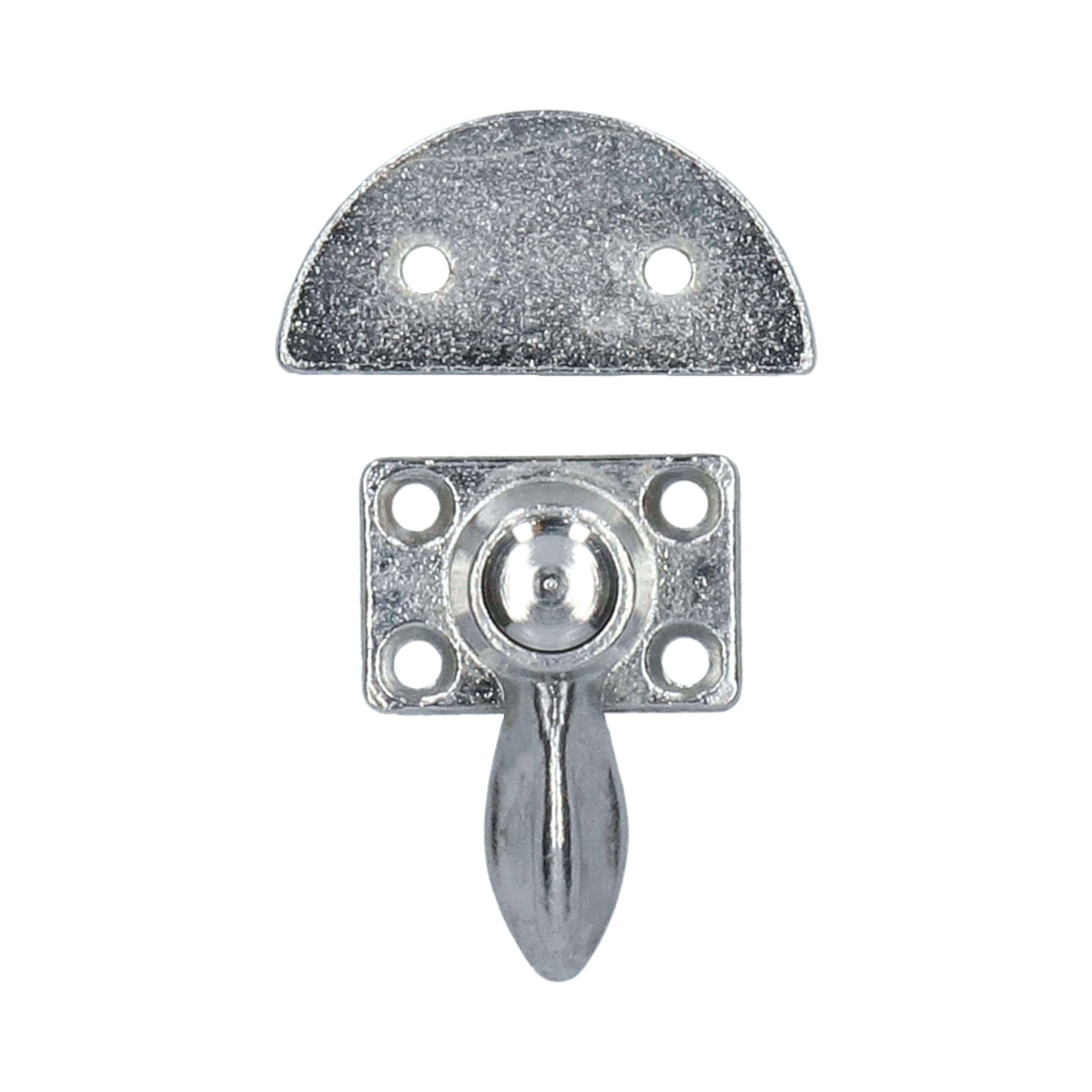 Rhiwa Quality turnbuckle lock - square/round - chrome-plated