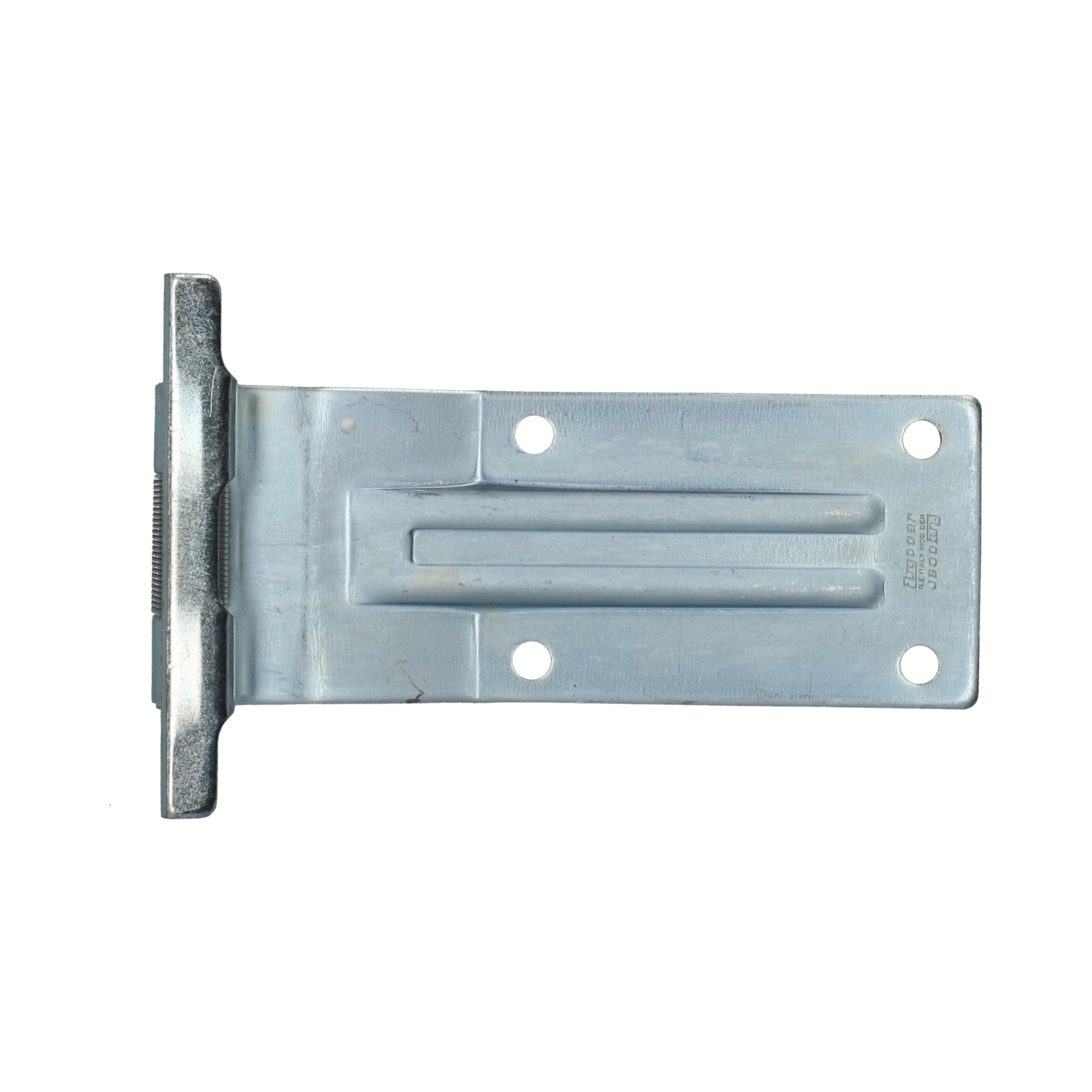 Pommier large volume hinge - double hinge pins - zinc-plated