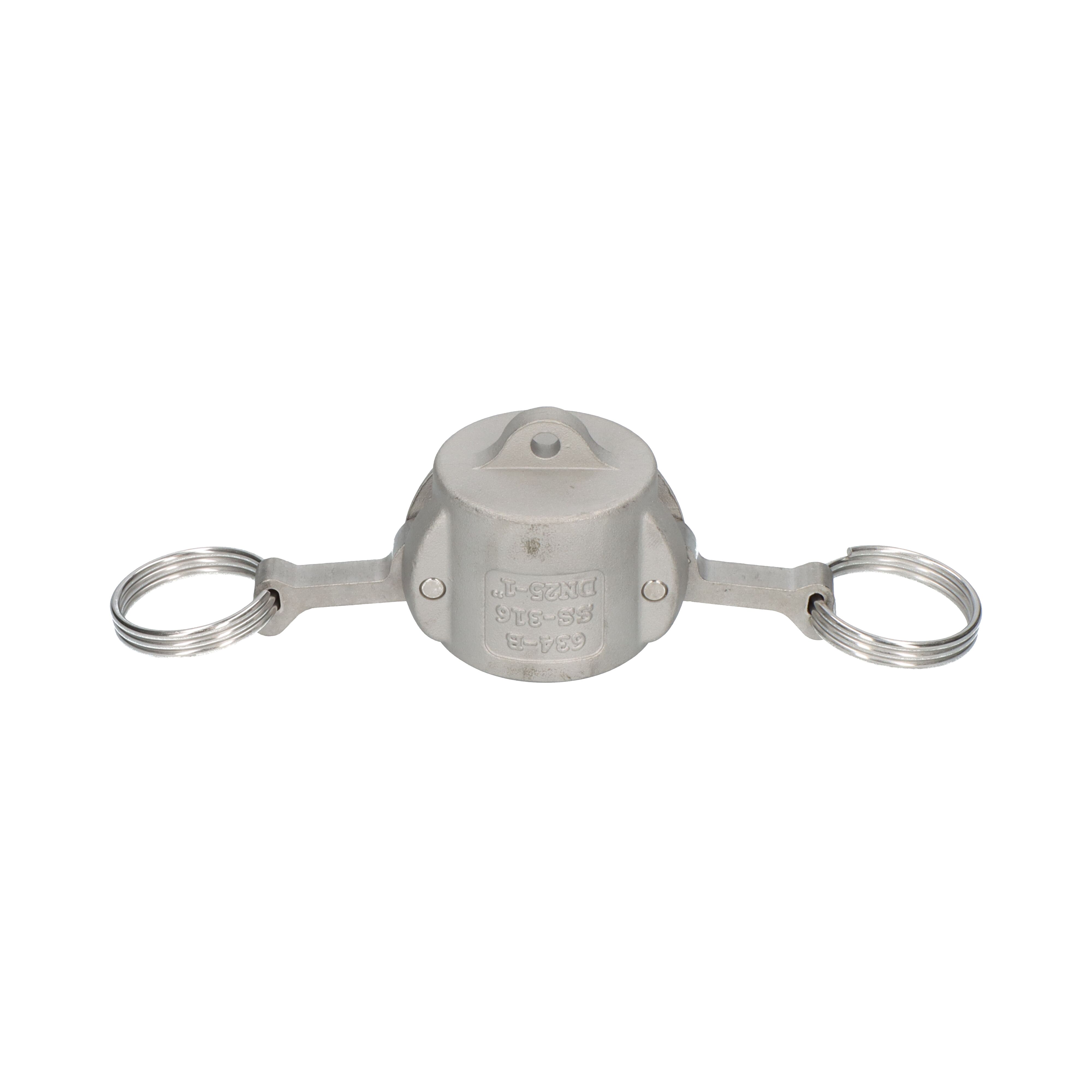 OPW part Kamlok dust cap B 1" SS