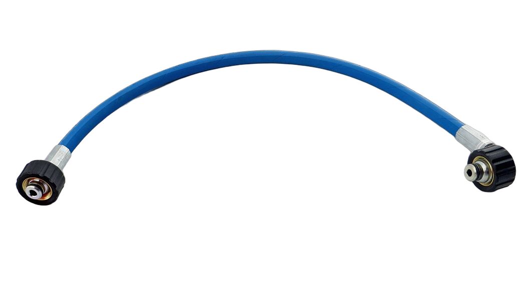 Ehrle connecting hose - 640 mm - DN08 - blue (food)