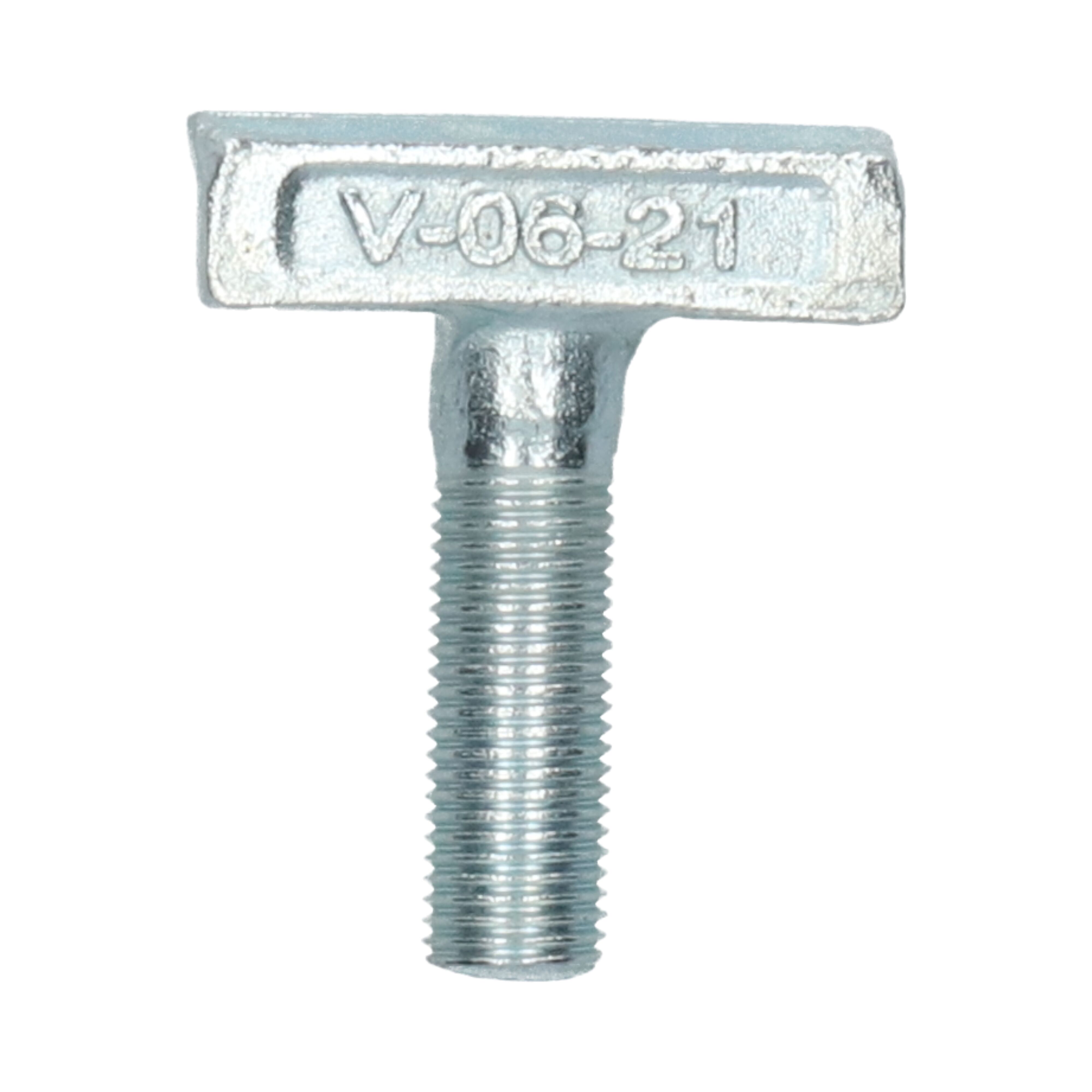 Rhiwa Quality T-hook 60 mm - for recessed lock side board - zinc-plated