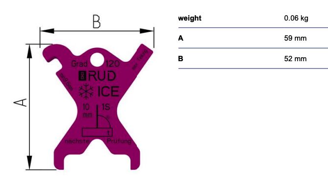 RUD ICE-Lifting chain testing gauge IKPL-6