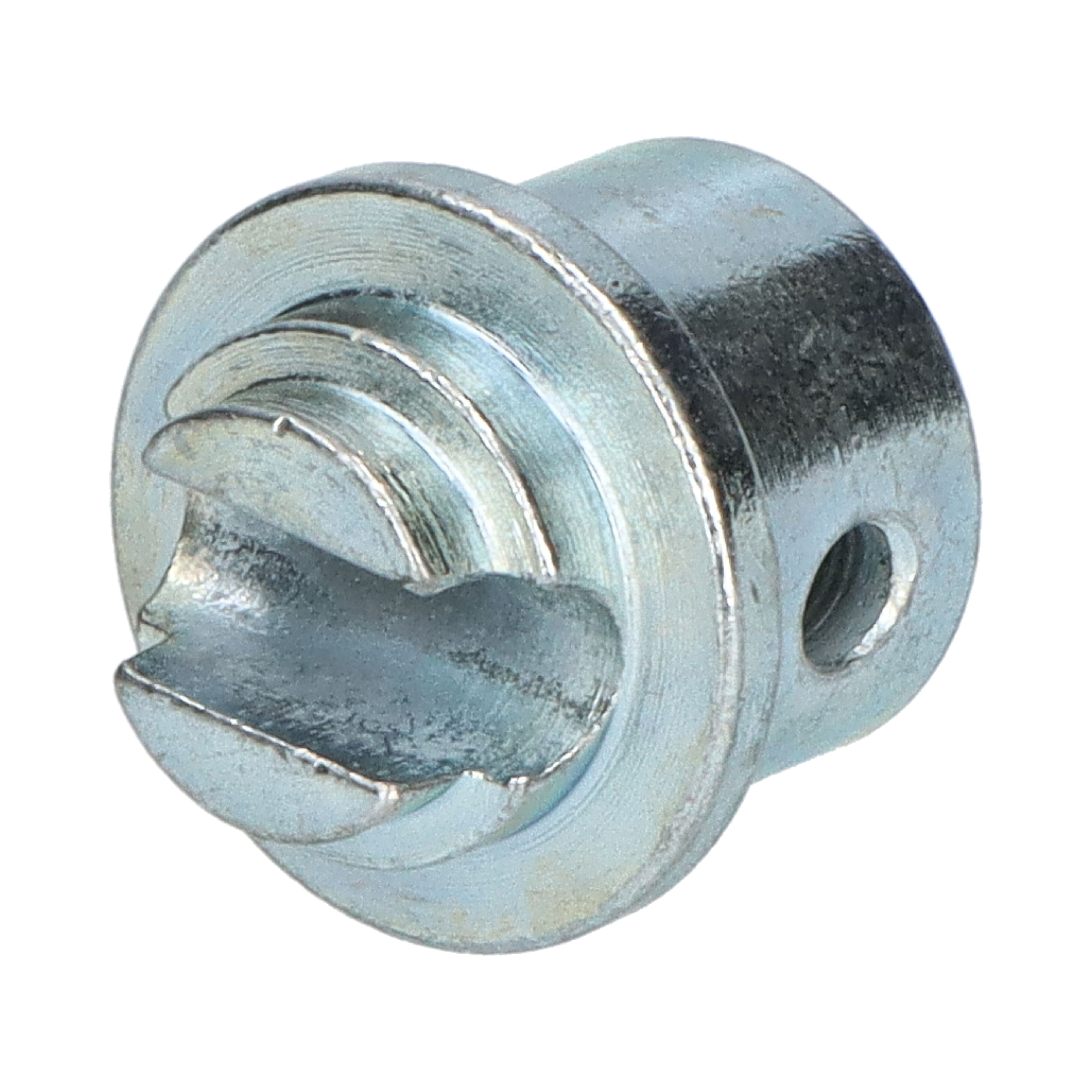Rhiwa Quality end cap cargo bar - Ø 34 mm - combitap 19/24mm with slot - zinc-plated