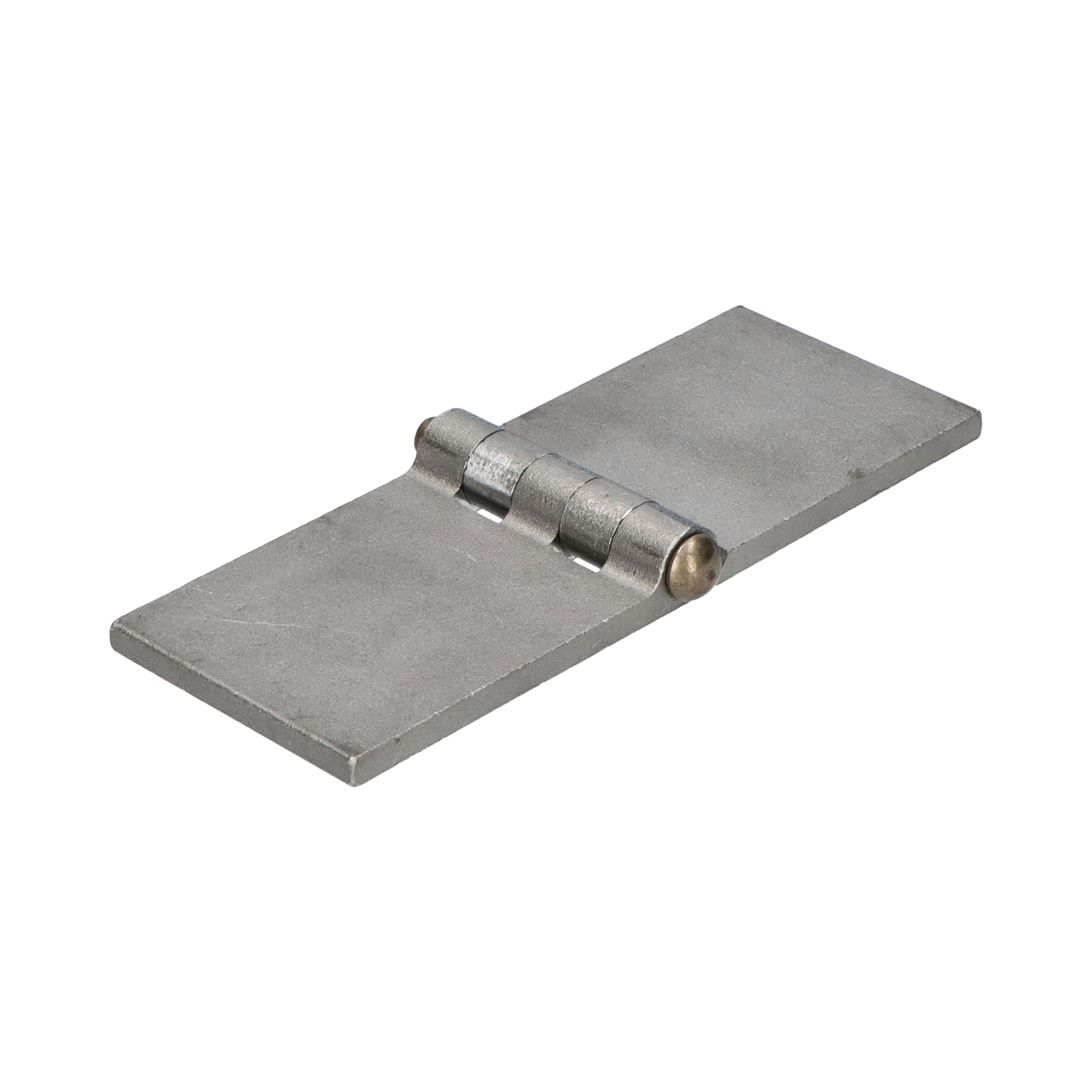 Rhiwa Quality portierscharnier 60 x 80 x 6 mm (BxLxD) - pen Ø 8 mm - blank staal
