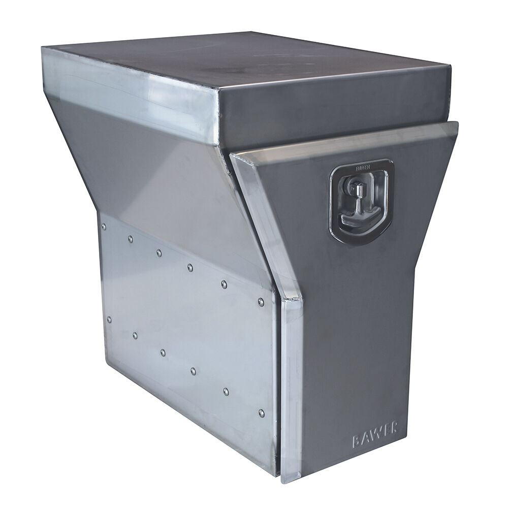 Bawer axle box - 440/260 x 620 x 600 mm (WxHxD) - stainless steel
