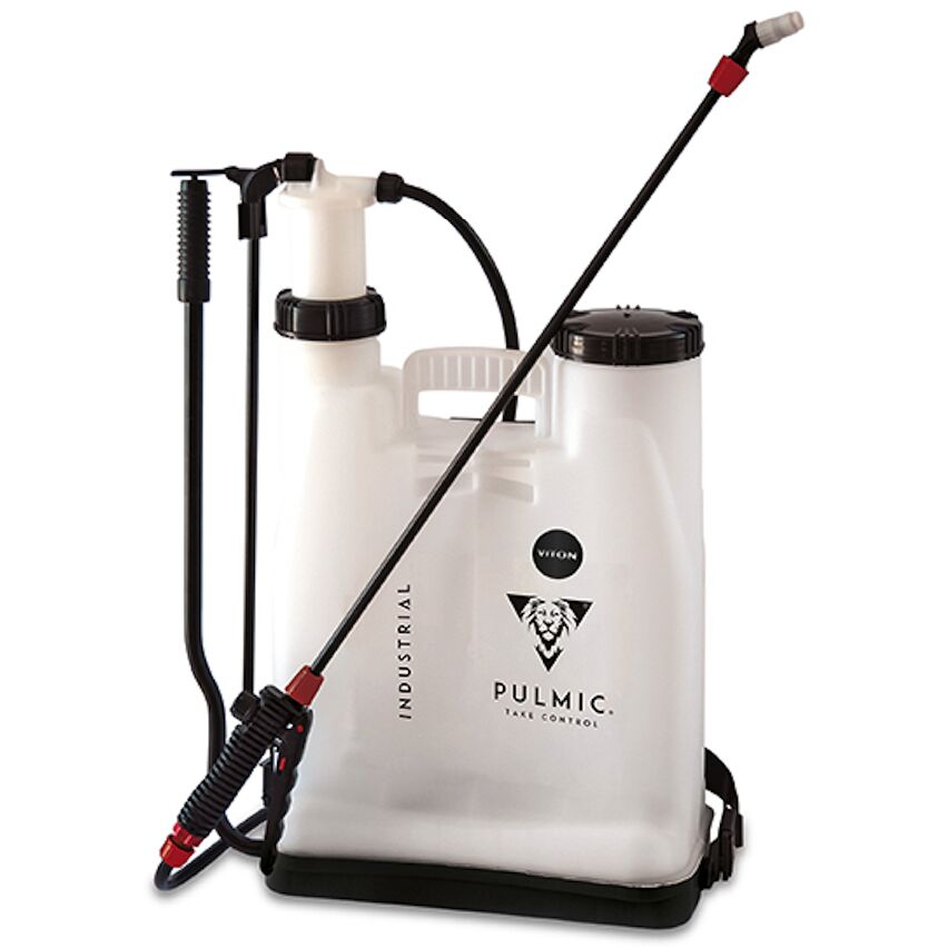 Pulmic Industrial 12 viton - industriële rug drukspuit - 10 liter