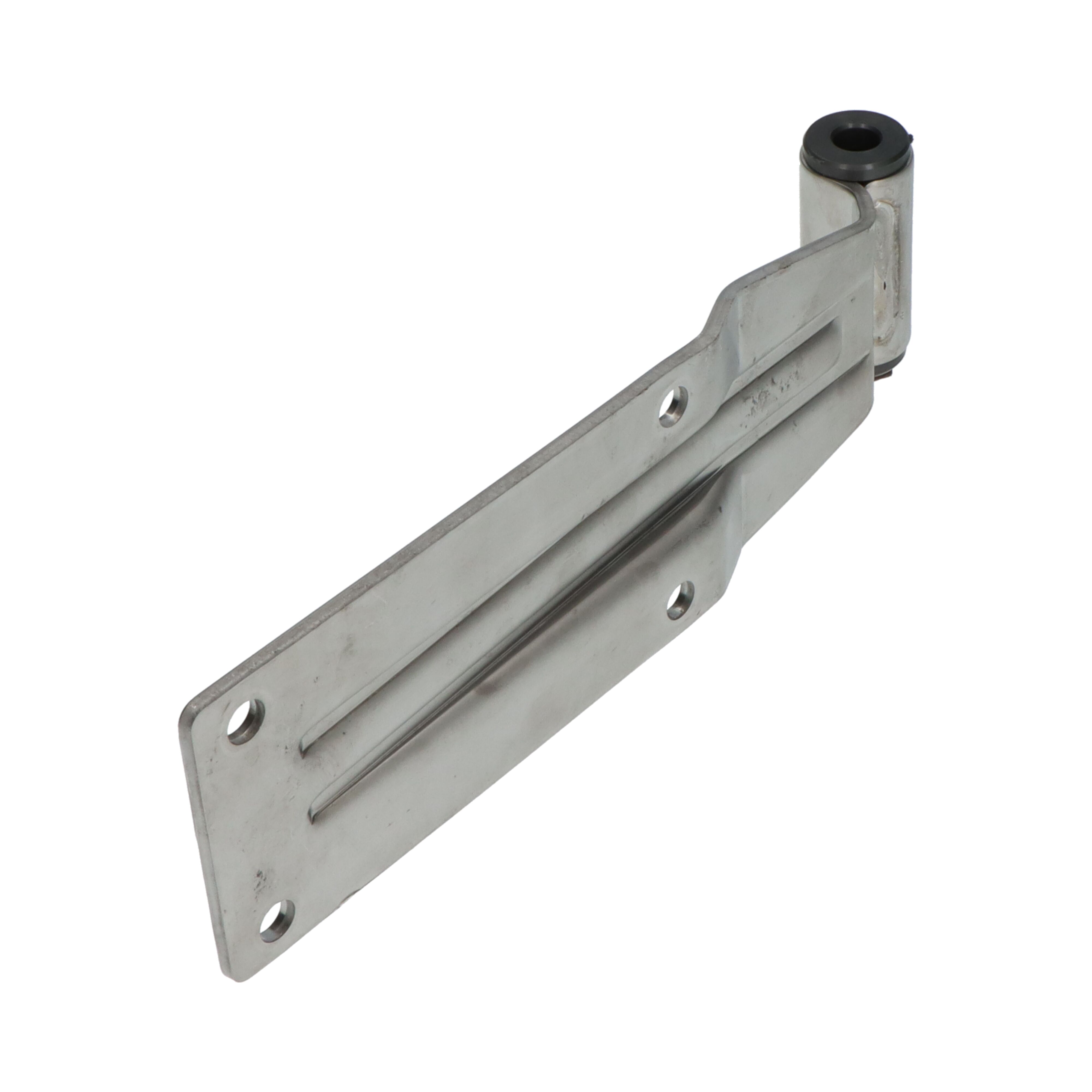 Pommier charnière de porte arrière charnière battant 220 mm - largeur support 58 mm - acrylique inoxydable