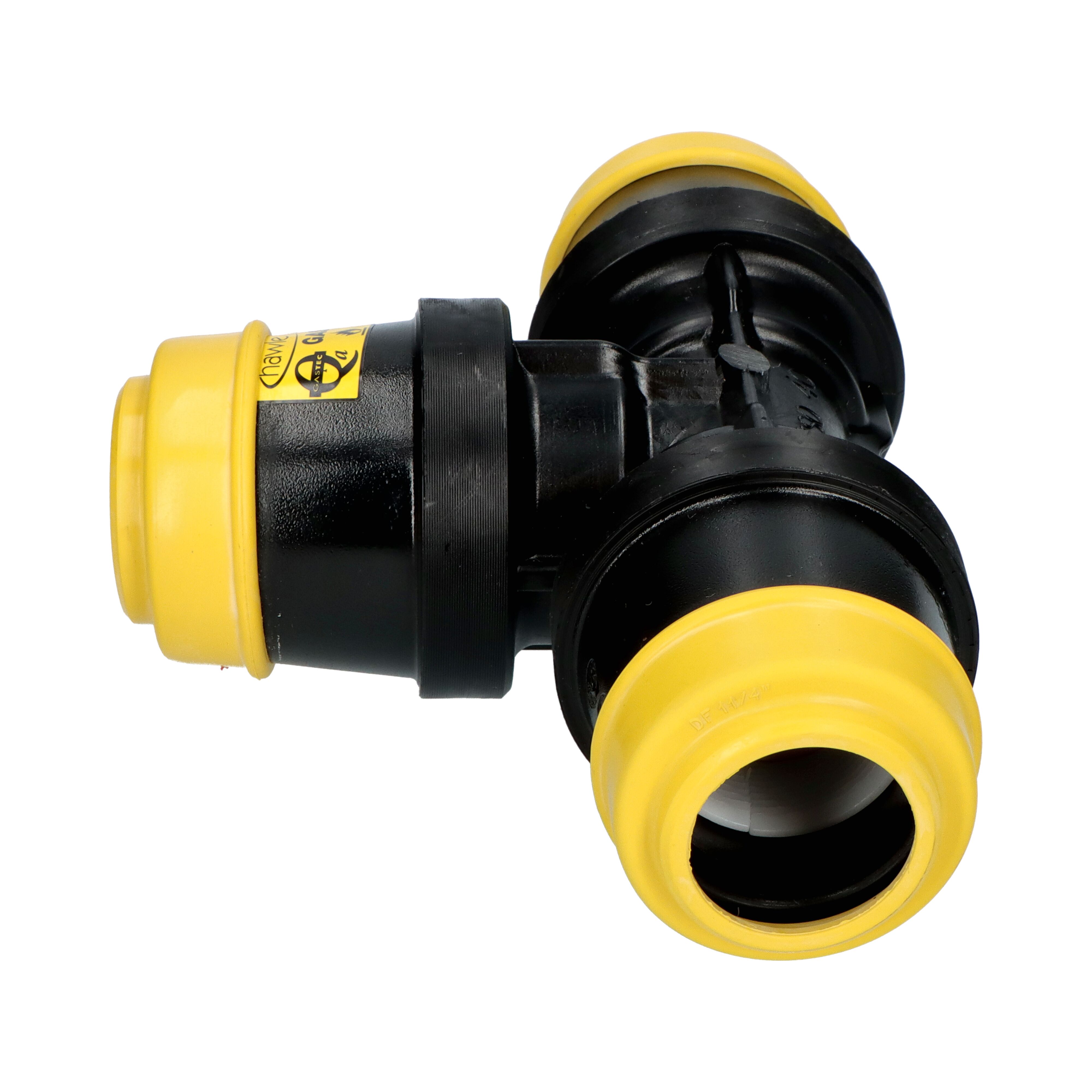 Hawle T-raccord ISO2 6555 63-63-63 mm PE/PE/PE