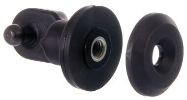 Pommier gas spring bracket - balll Ø 10 mm - plastic