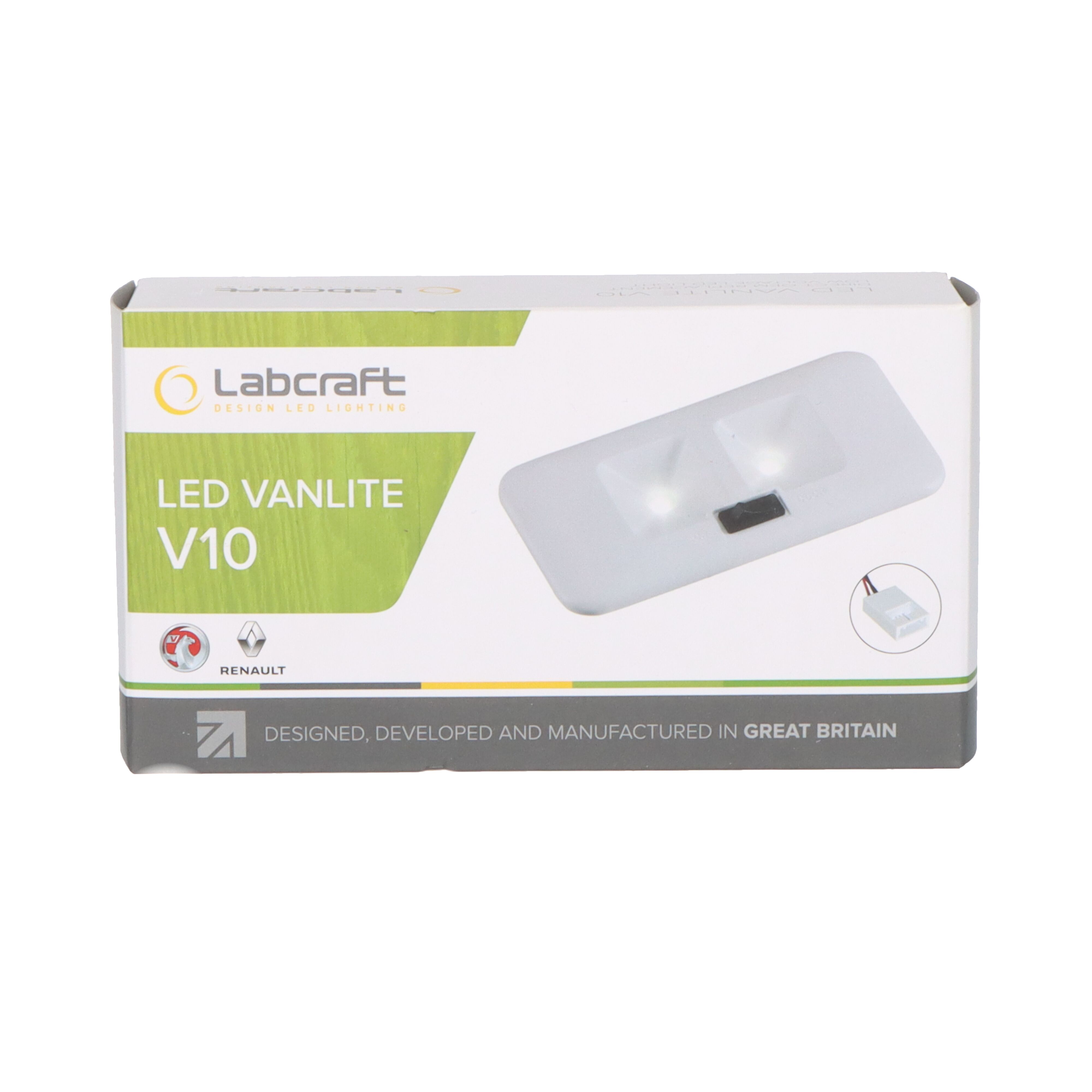 Labcraft éclairage à LED Vanlite V10 - 10-32V - IP50 - 624 lumens - plug and play