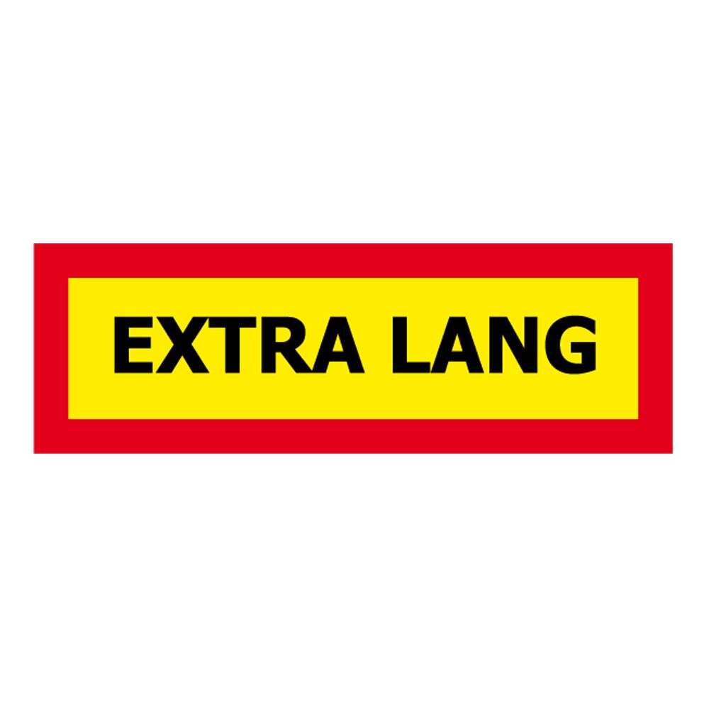 Rhiwa Quality LZV bord - "EXTRA LANG" - aluminium - aan rechterkant bevestigen
