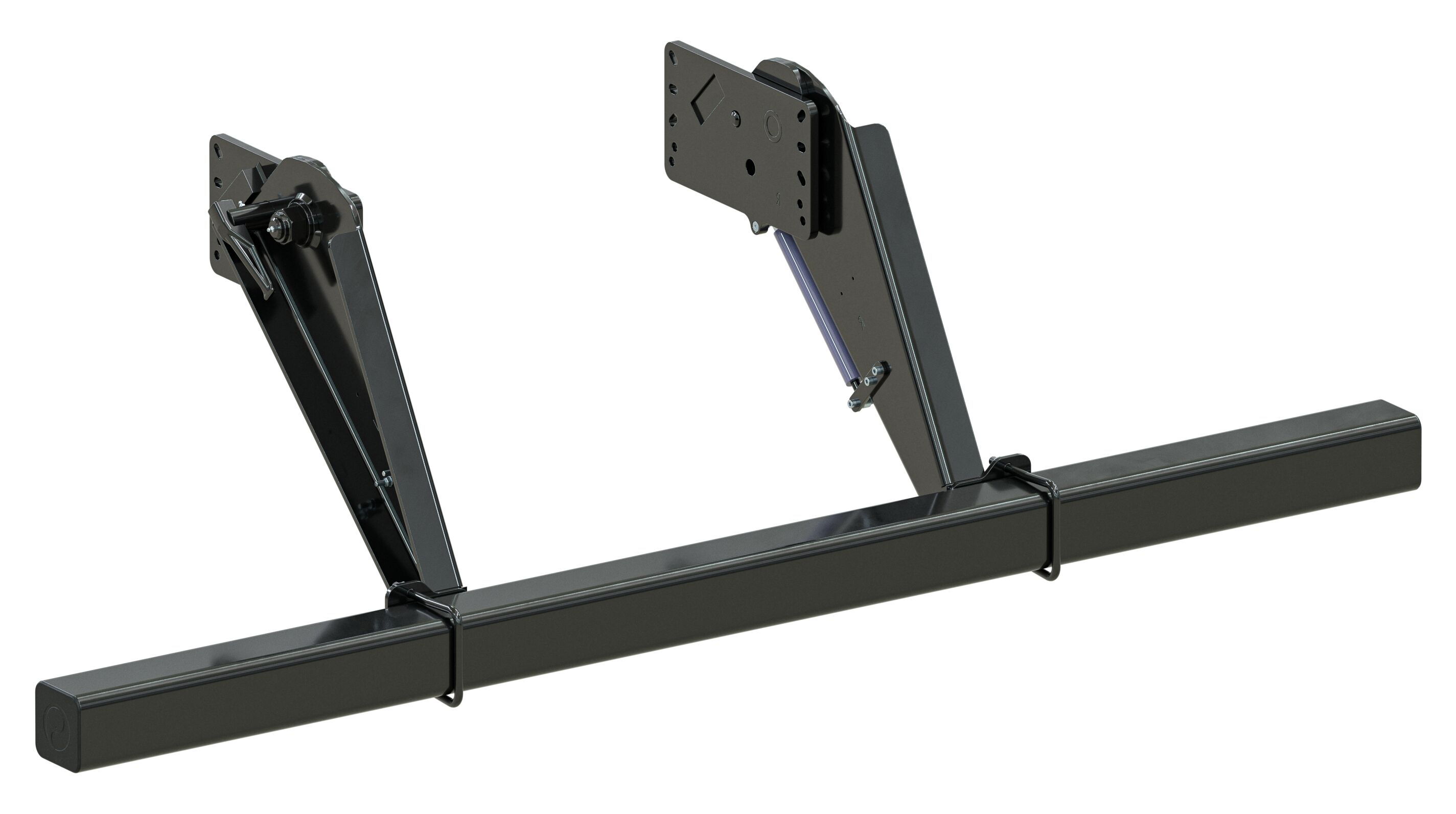 Pommier stootbalk XLIFT P41C - manueel hefbaar - 263 mm - laag bord - R58-03