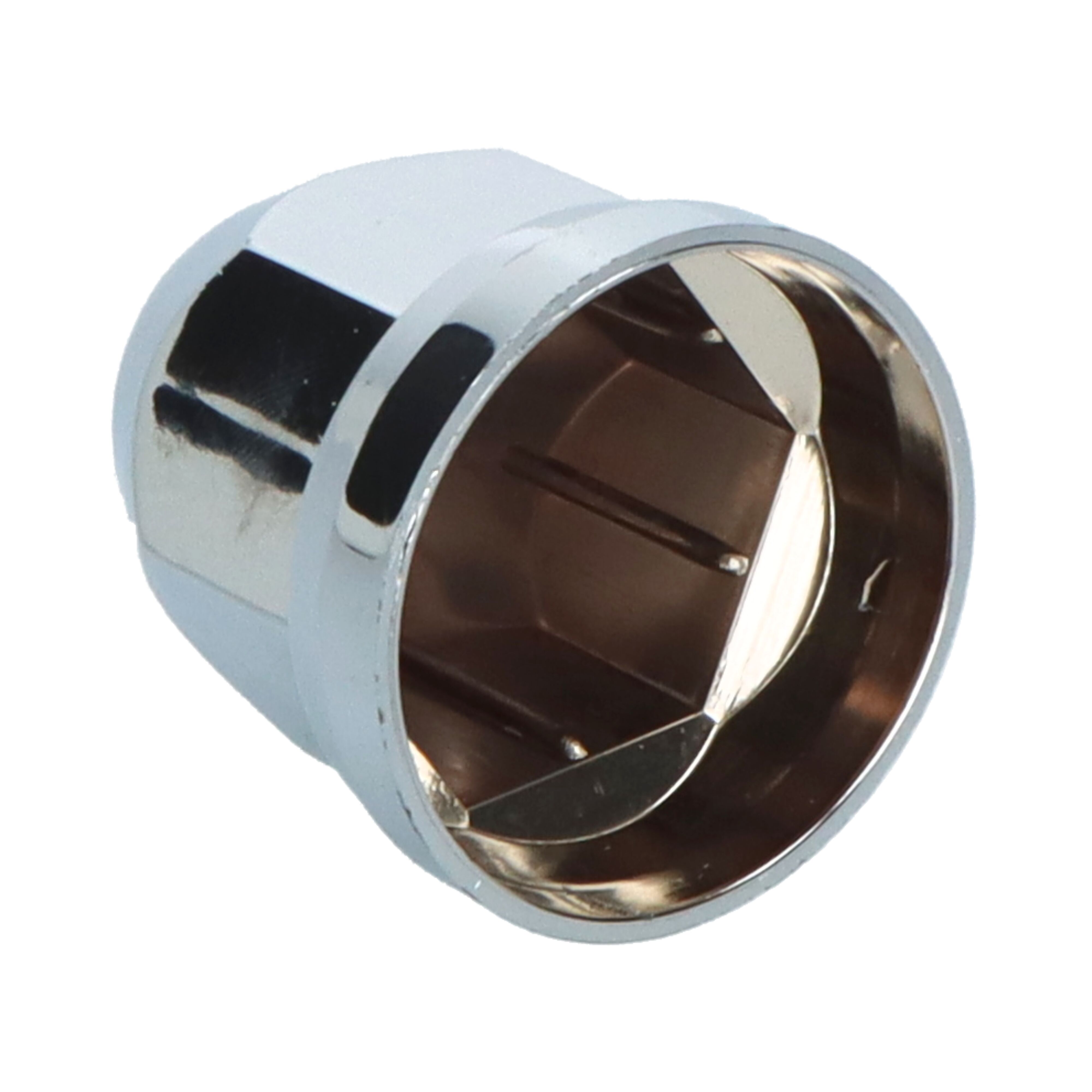 Rhiwa Quality wheel nut cover M33 - plastic chrome finish