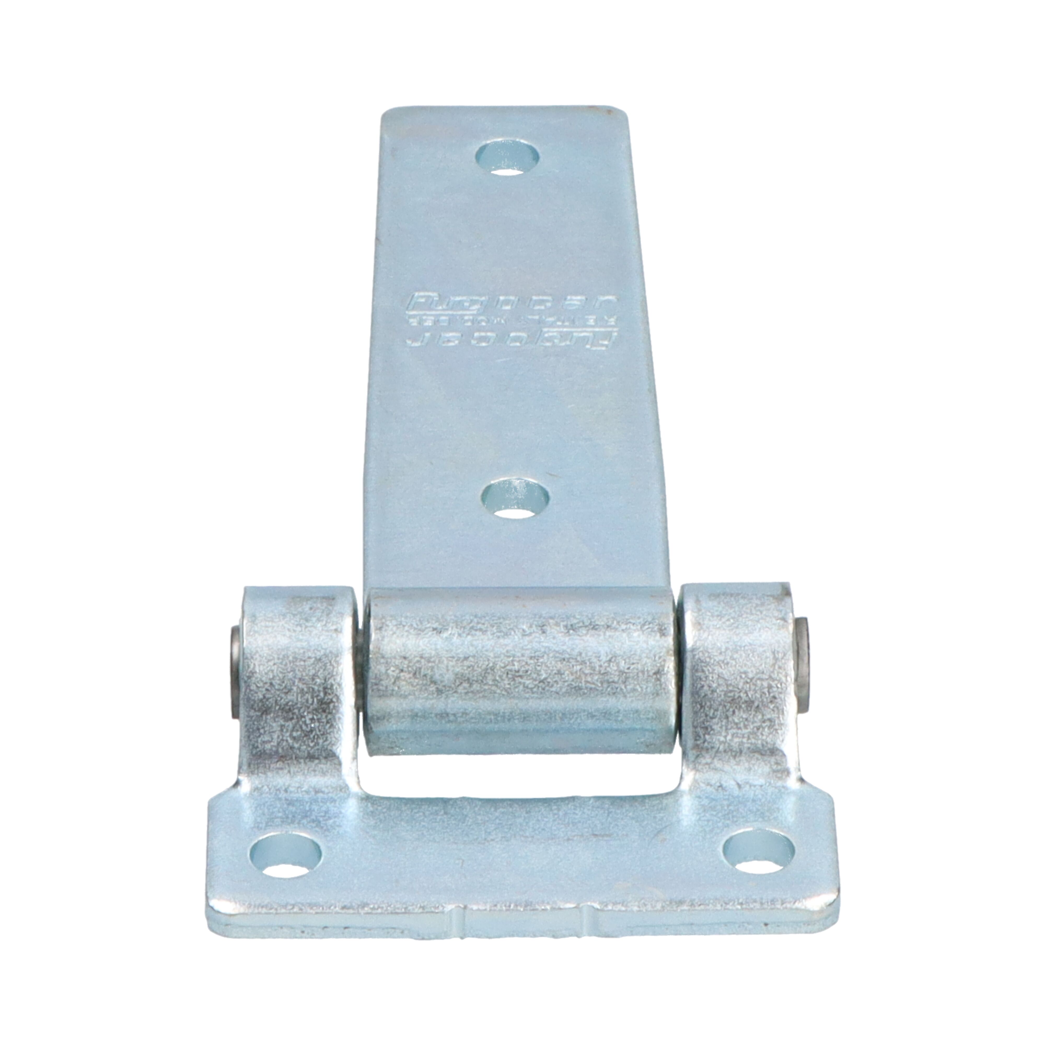 Pommier side door hinge flat 105 mm - zinc-plated