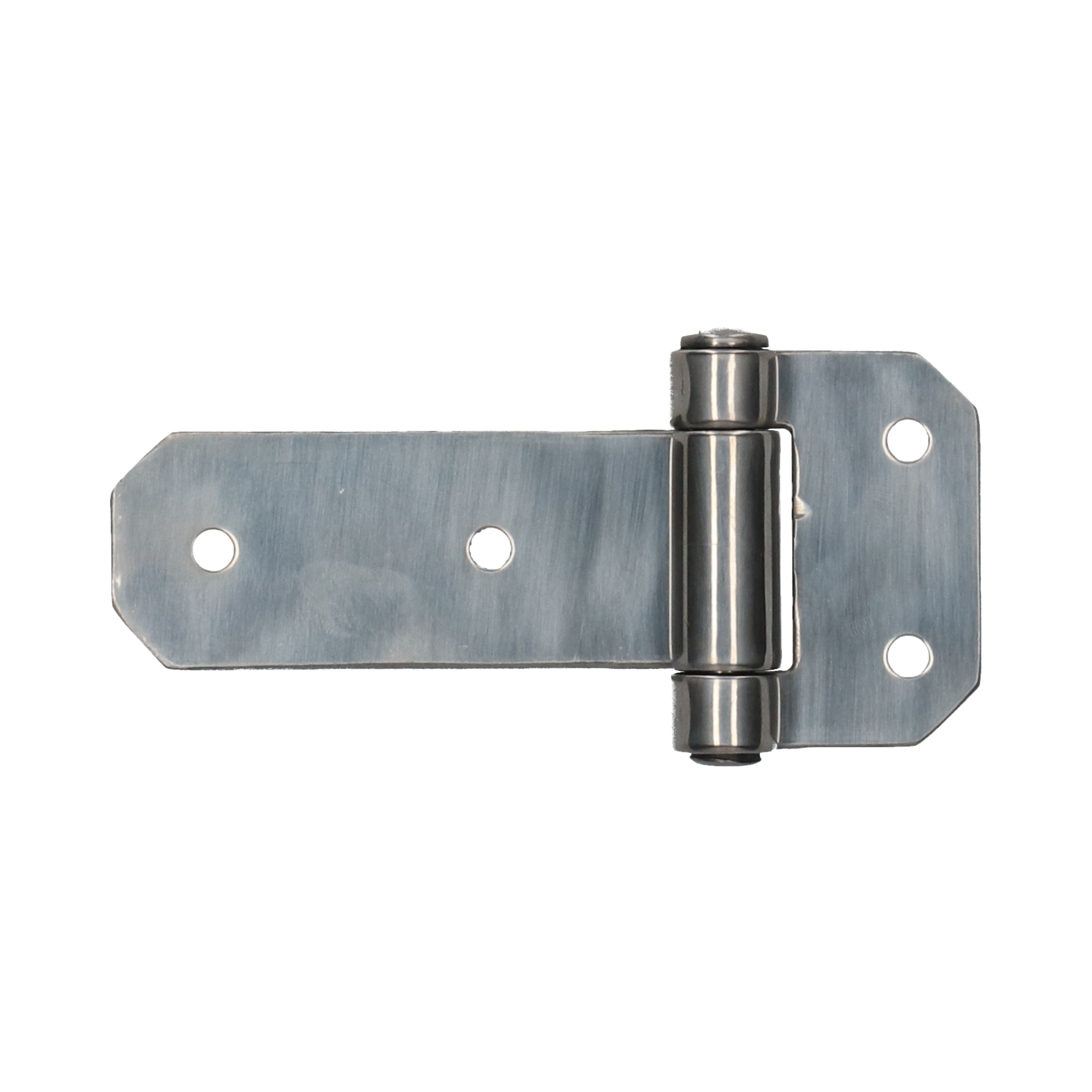 Pommier side door hinge flat 100 mm - stainless steel