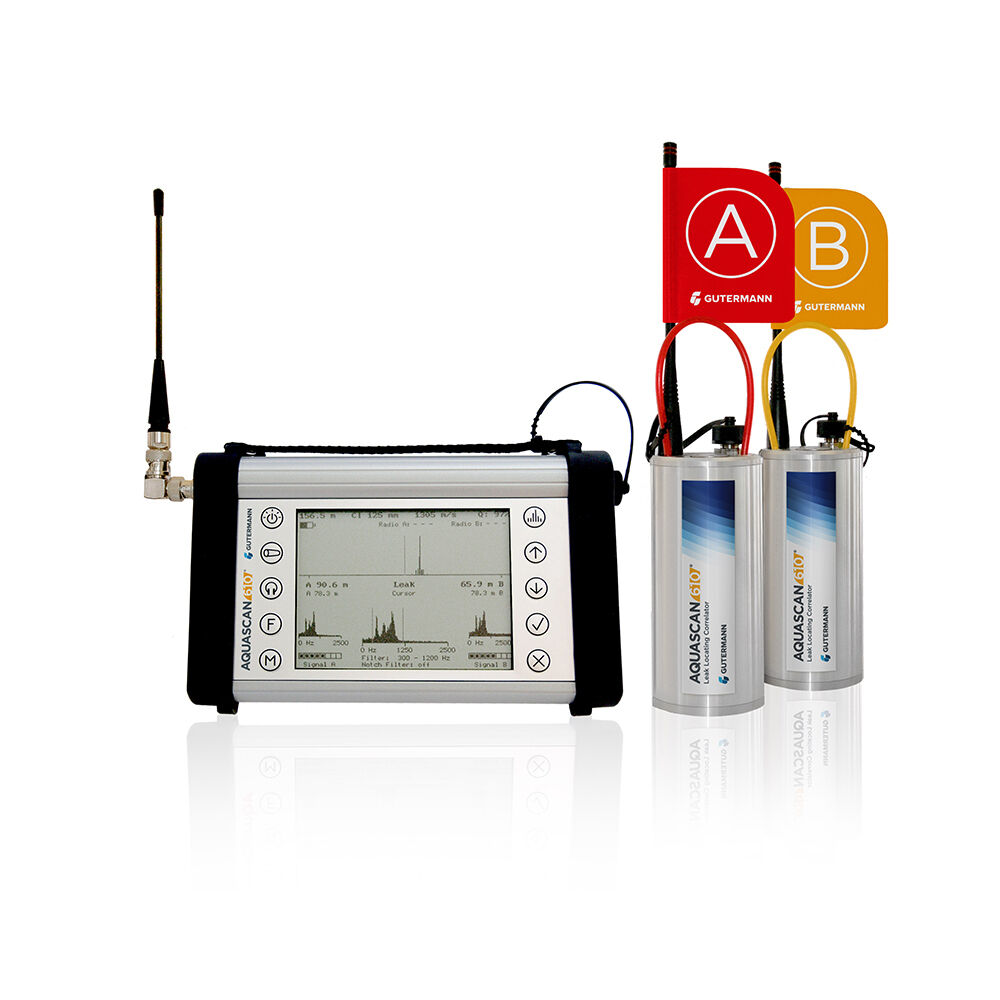 Gutermann acoustic leak detection AQUASCAN 610 set