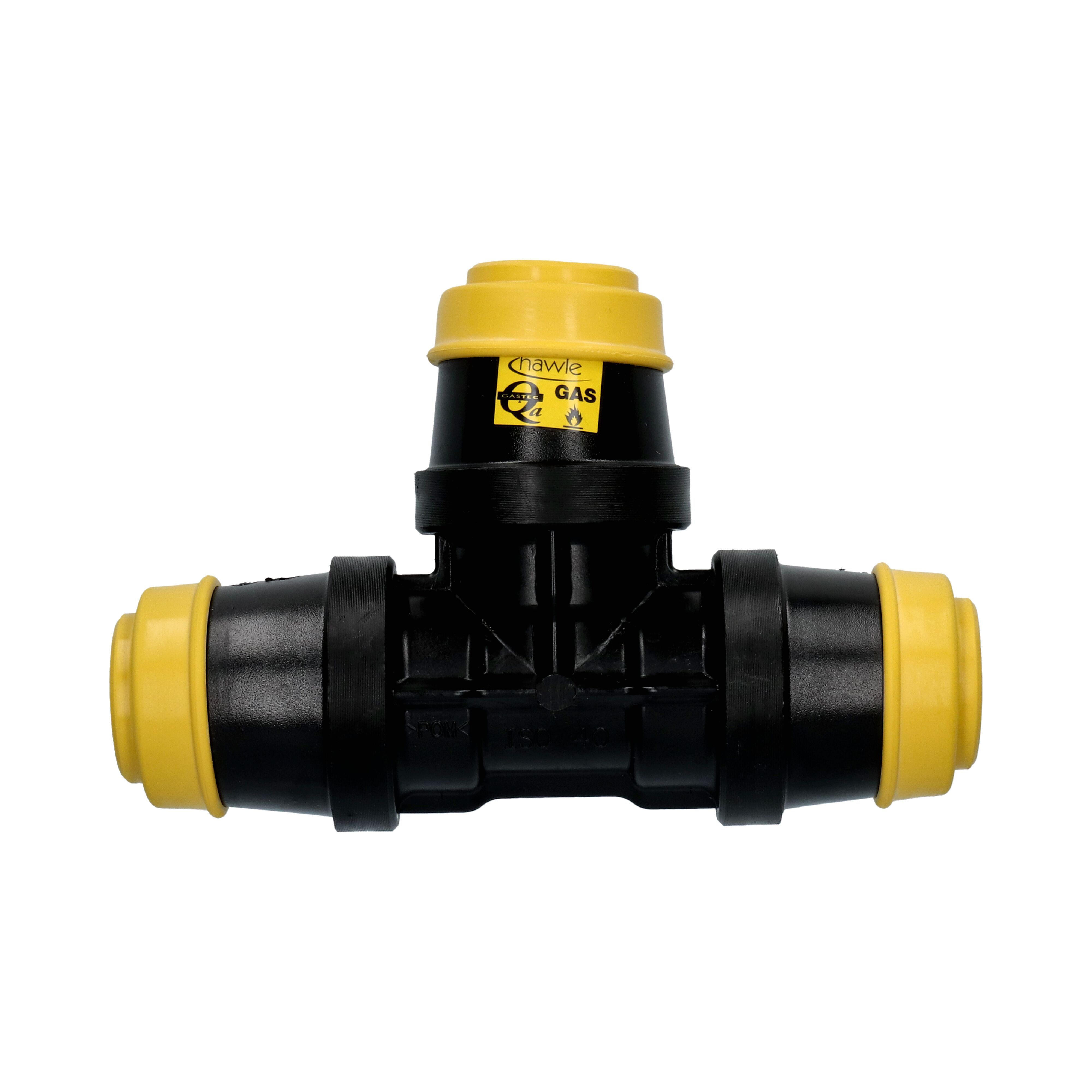 Hawle T-raccord ISO2 6555 63-63-63 mm PE/PE/PE