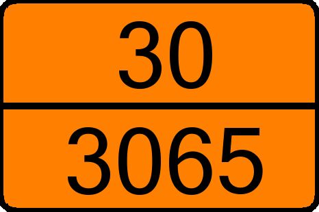 Rhiwa Quality plaque ADR - code 30/3065