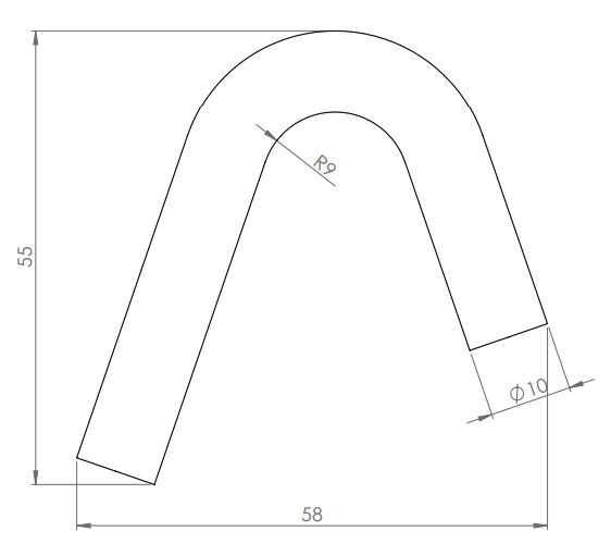 Rhiwa Quality touwhaak lasmodel 10 mm - doos à 50 stuks - blank staal