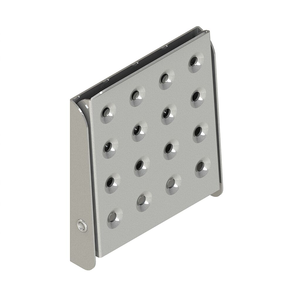 Rhiwa Quality step foldable - 178 mm wide - zinc-plated