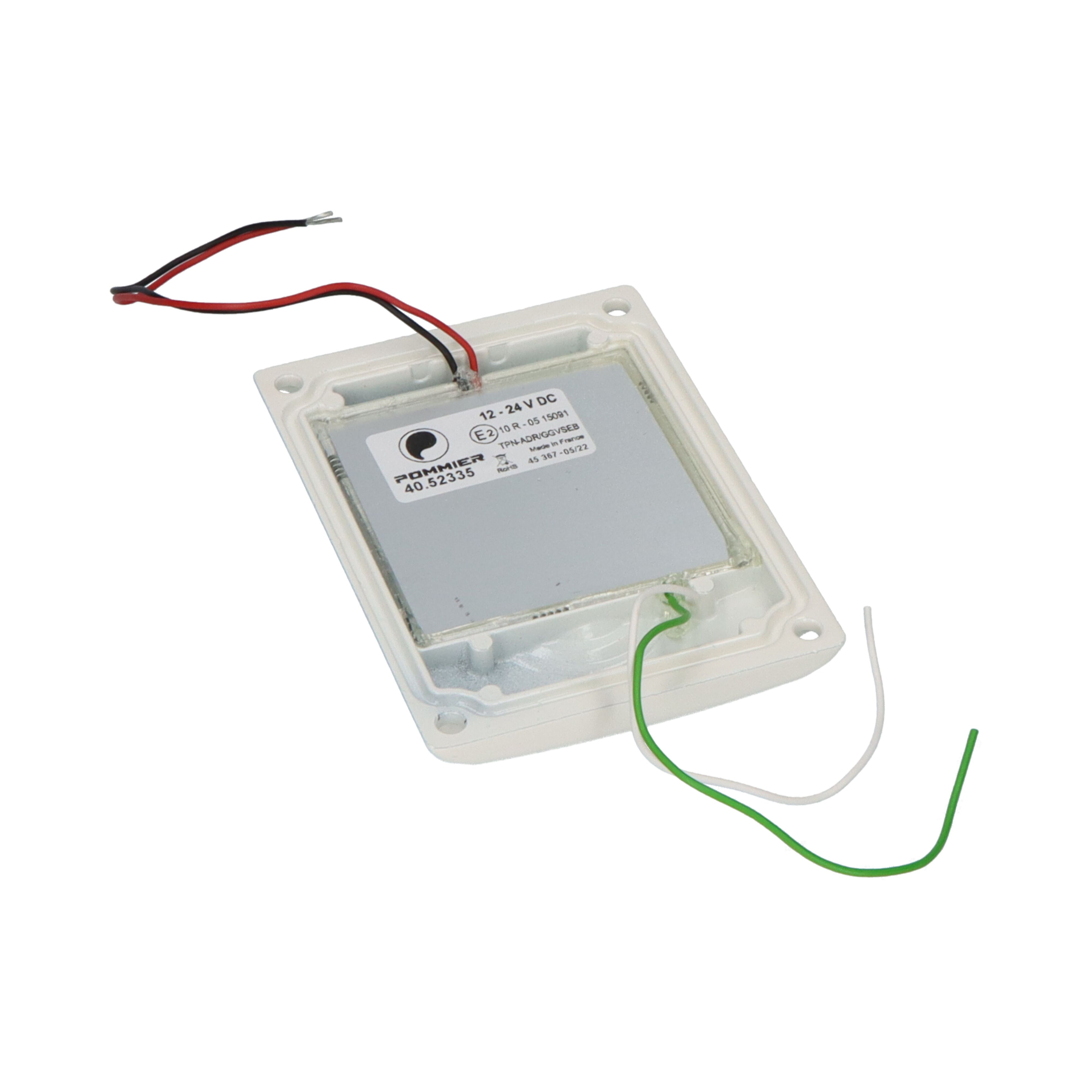 Pommier led verlichting Irizium AX600NWC - opbouw - 135 x 100 mm - 650 lumen