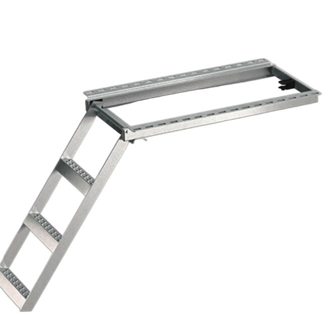 Takler marche escamotable - 3 marches - 750 x 420 mm (Lxl) - galvanisée à chaud