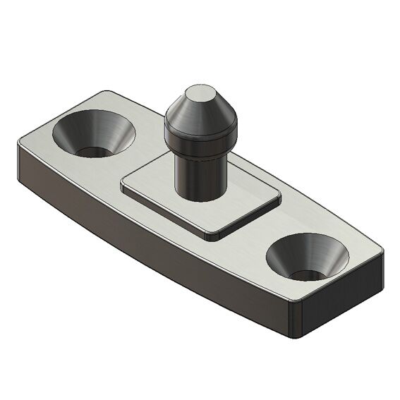Pommier pince de porte stylo - pour support 1332184 - aluminium