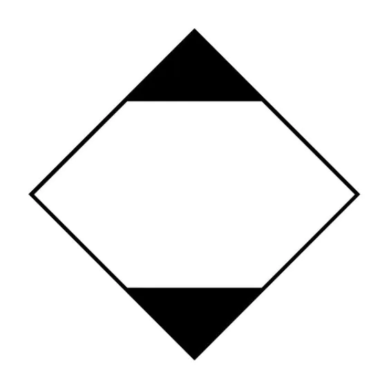 Rhiwa Quality autocollant de danger - quantité limitée