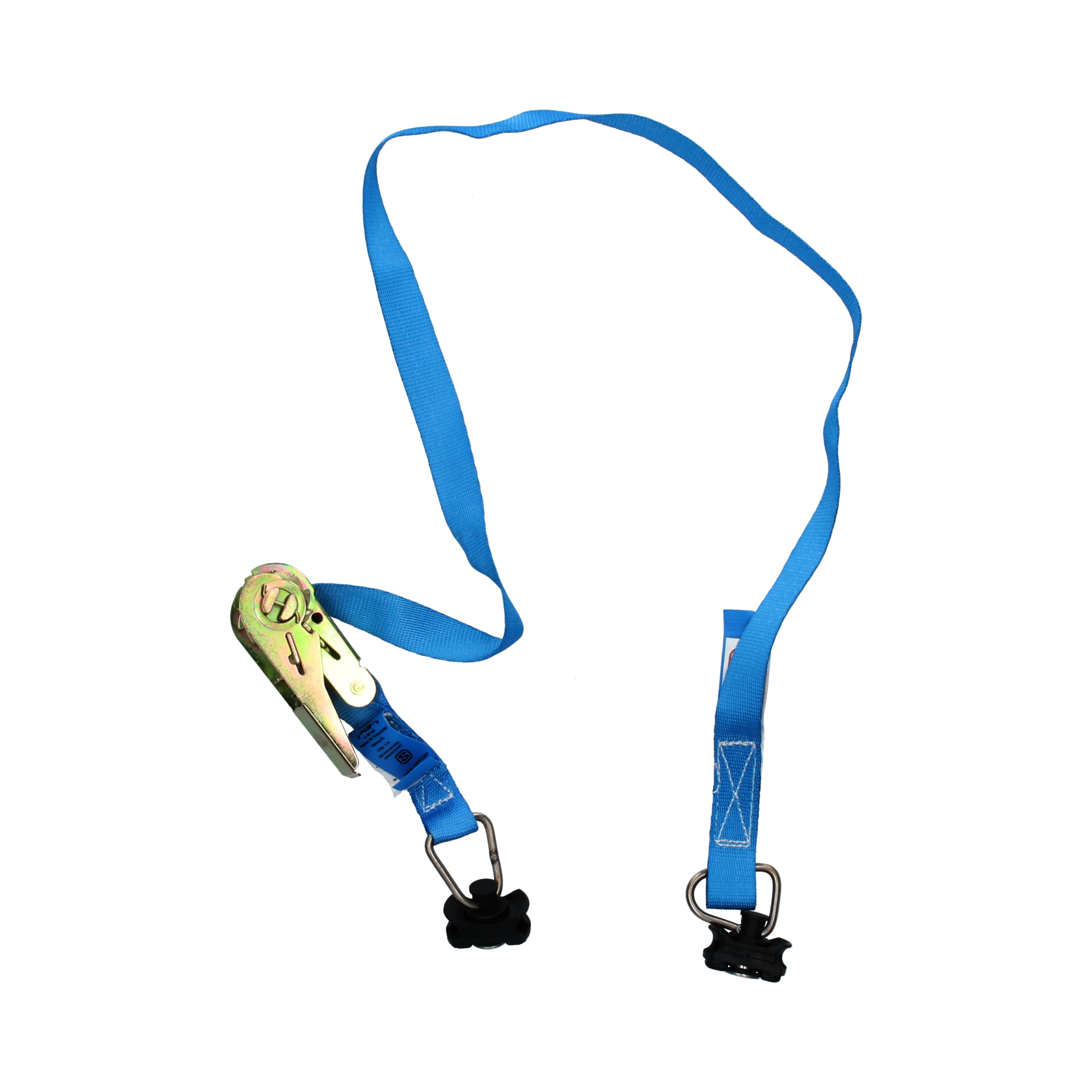 Rhiwa Quality lashing strap 25 mm - with ratchet and single airline fitting - 1100 mm