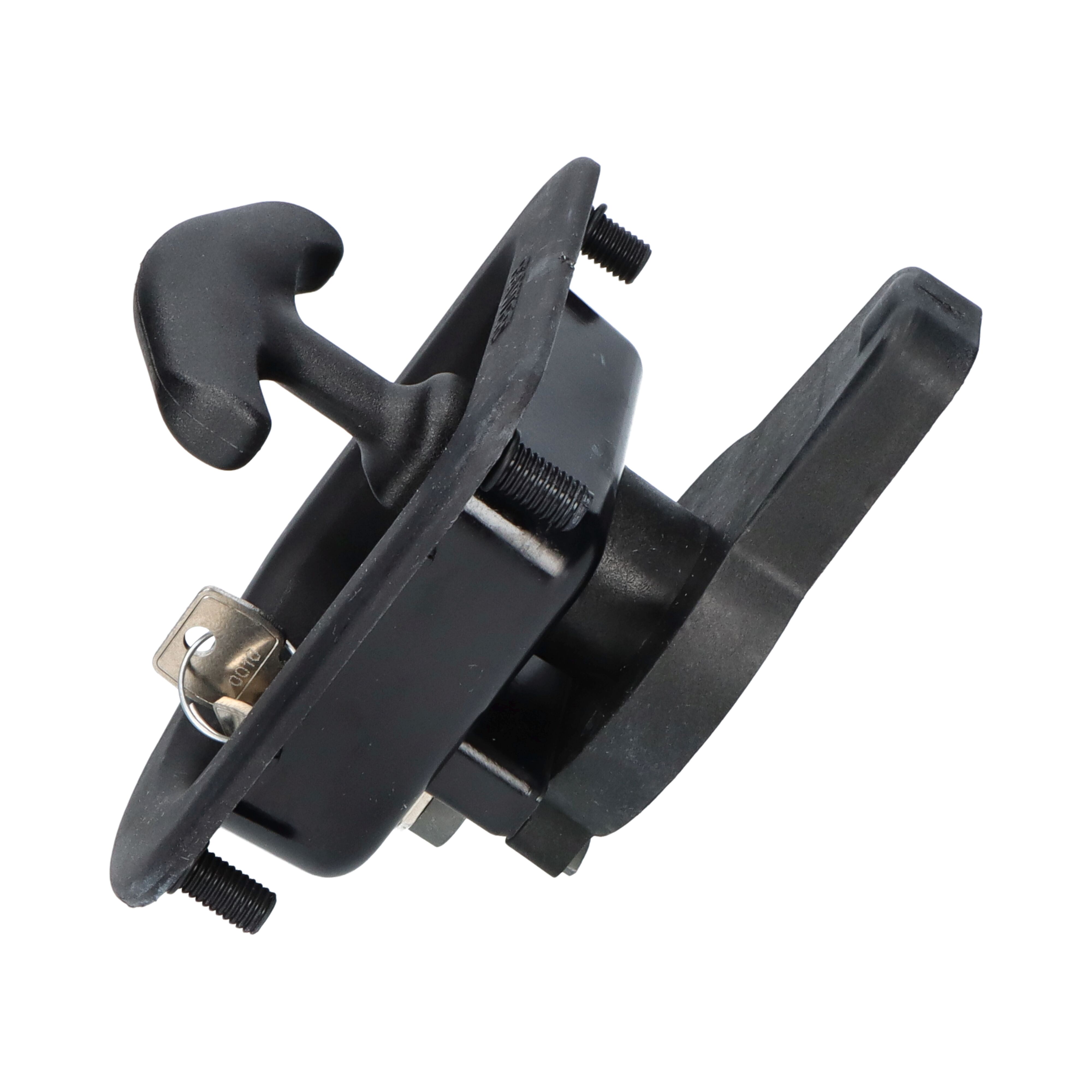Bawer drop-T lock - with fixed lip - plastic