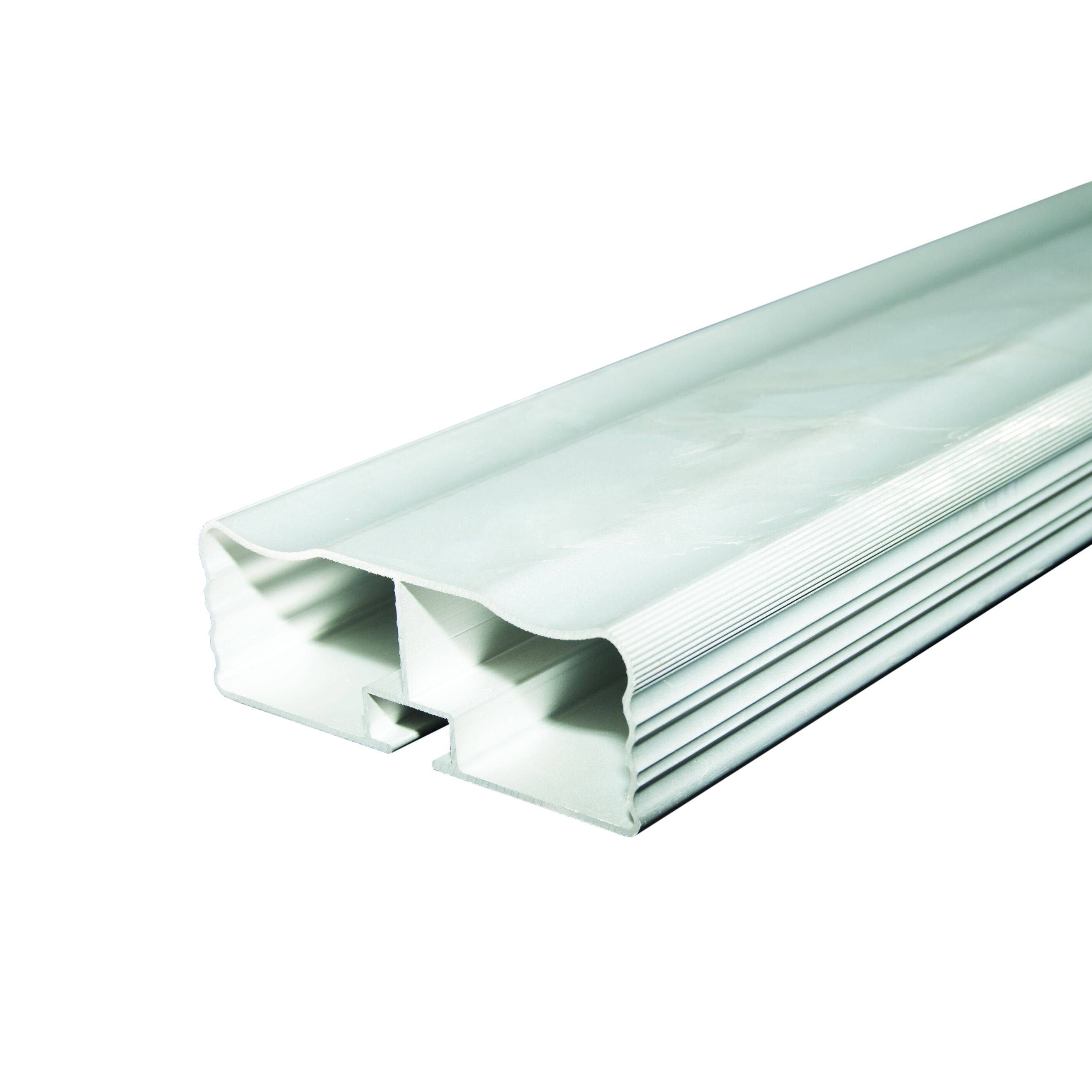 Takler zijbeschermingsplank 6500 x 35 x 100 mm - aluminium