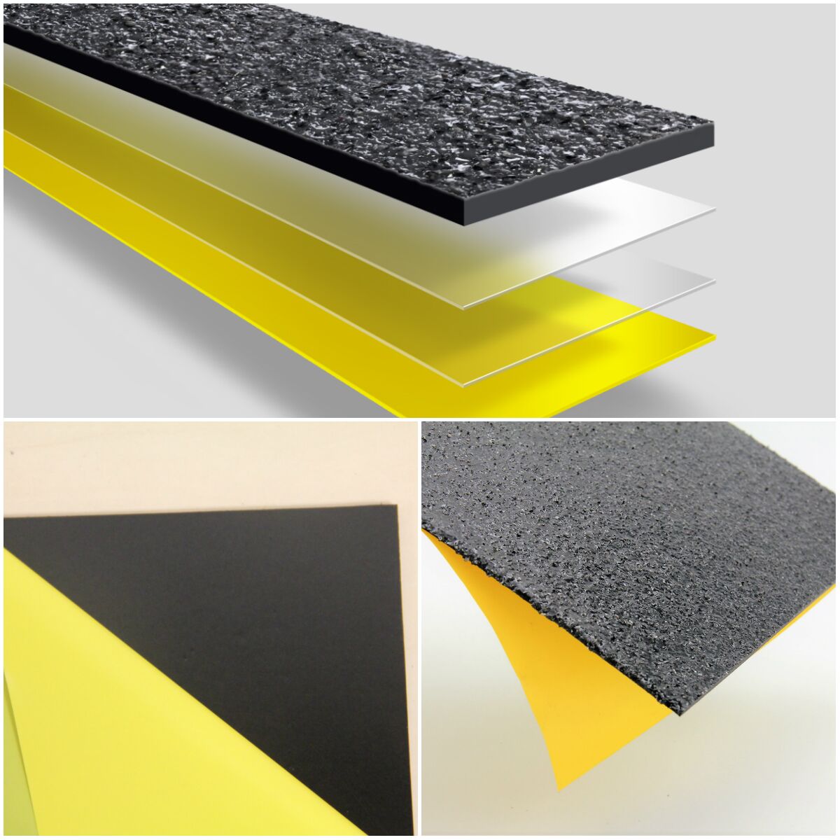 Logis AS Strong GR zelfklevende antislipmat - grof - 2500 x 120 x 2 mm LxBxD