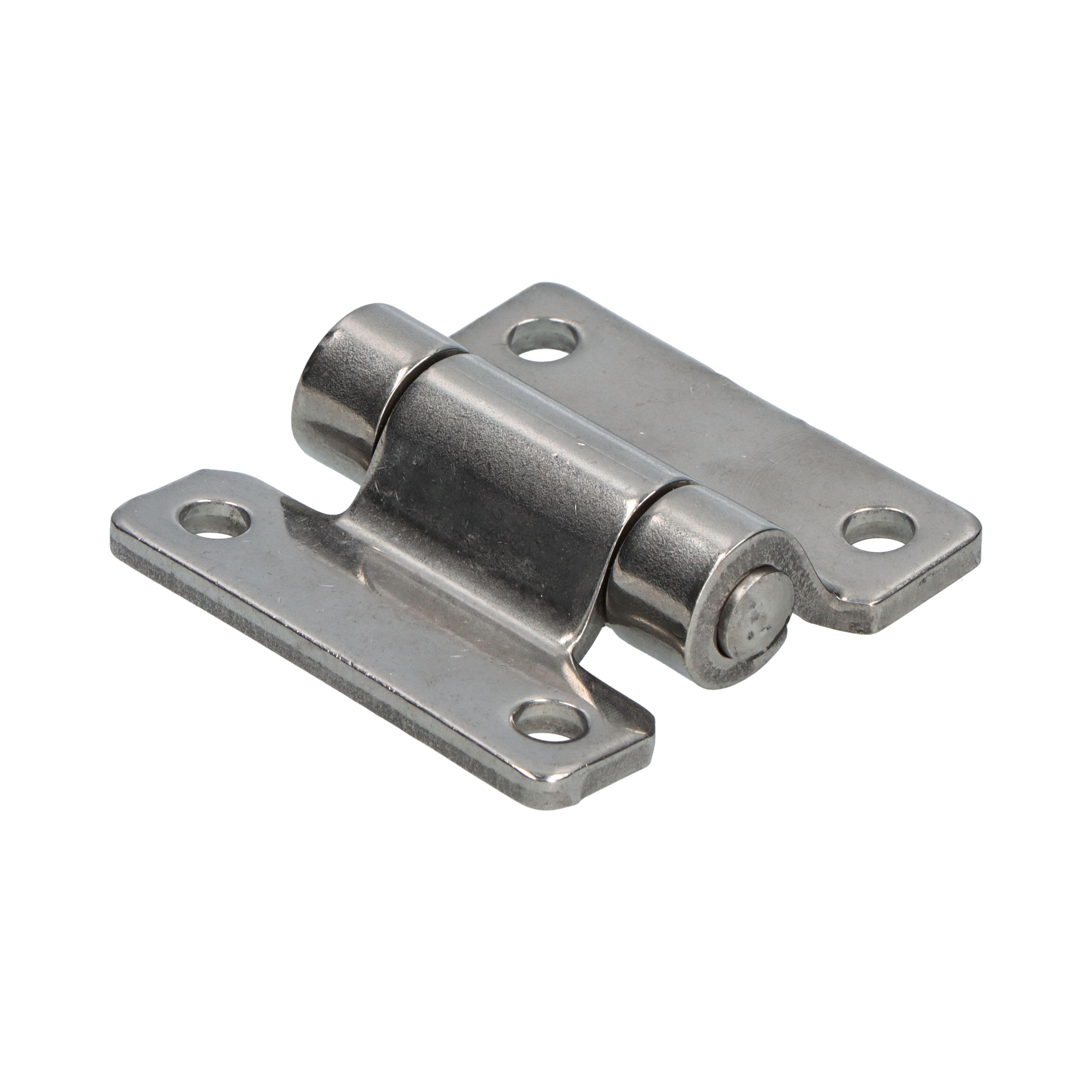 Pommier side door hinge flat 30 mm - stainless steel