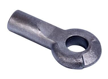 Pommier drawbar eye short Ø 40 mm - without collar - weldable - steel