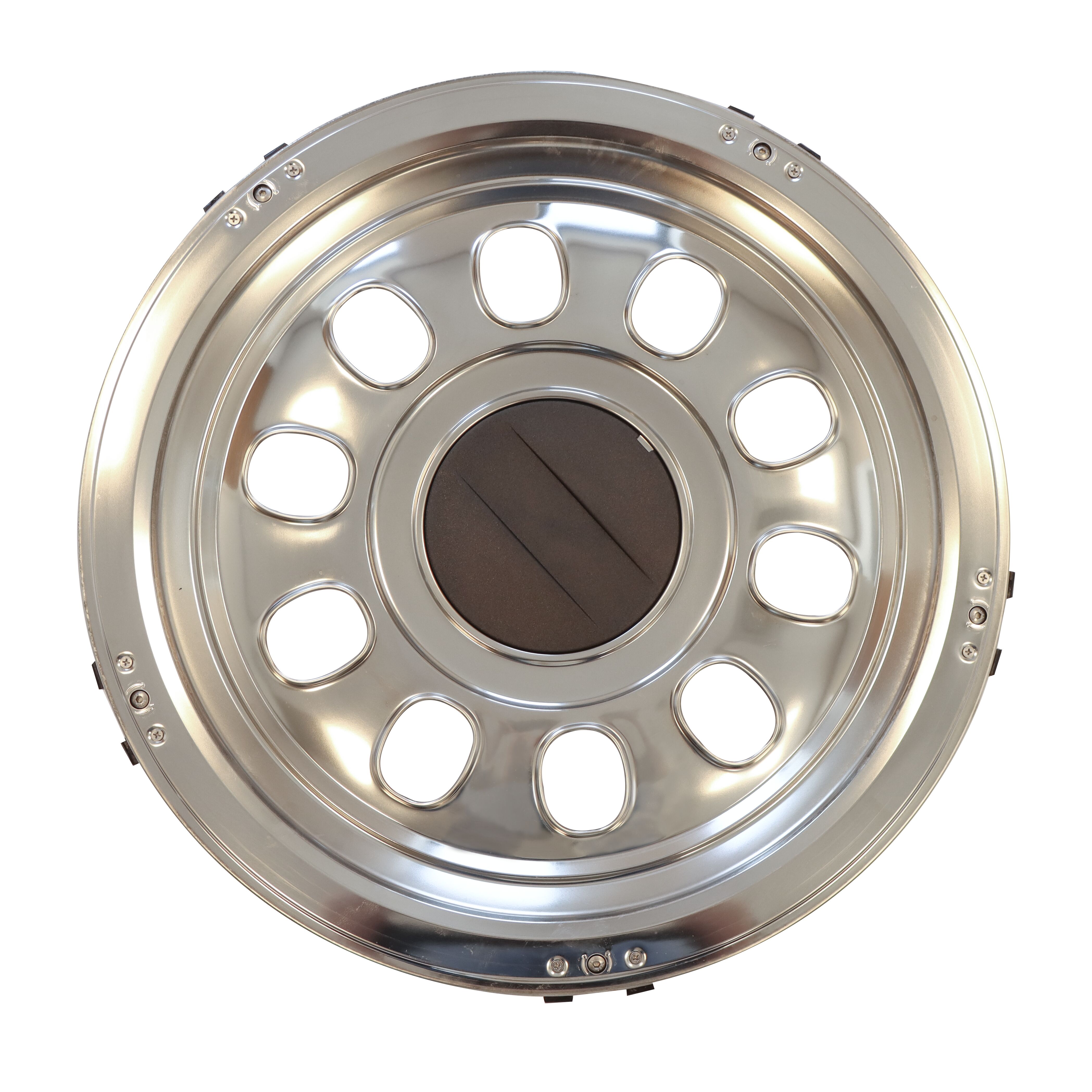 Rhiwa Quality wieldop achterwiel Vinci I - 19,5 Inch - gepolijst RVS