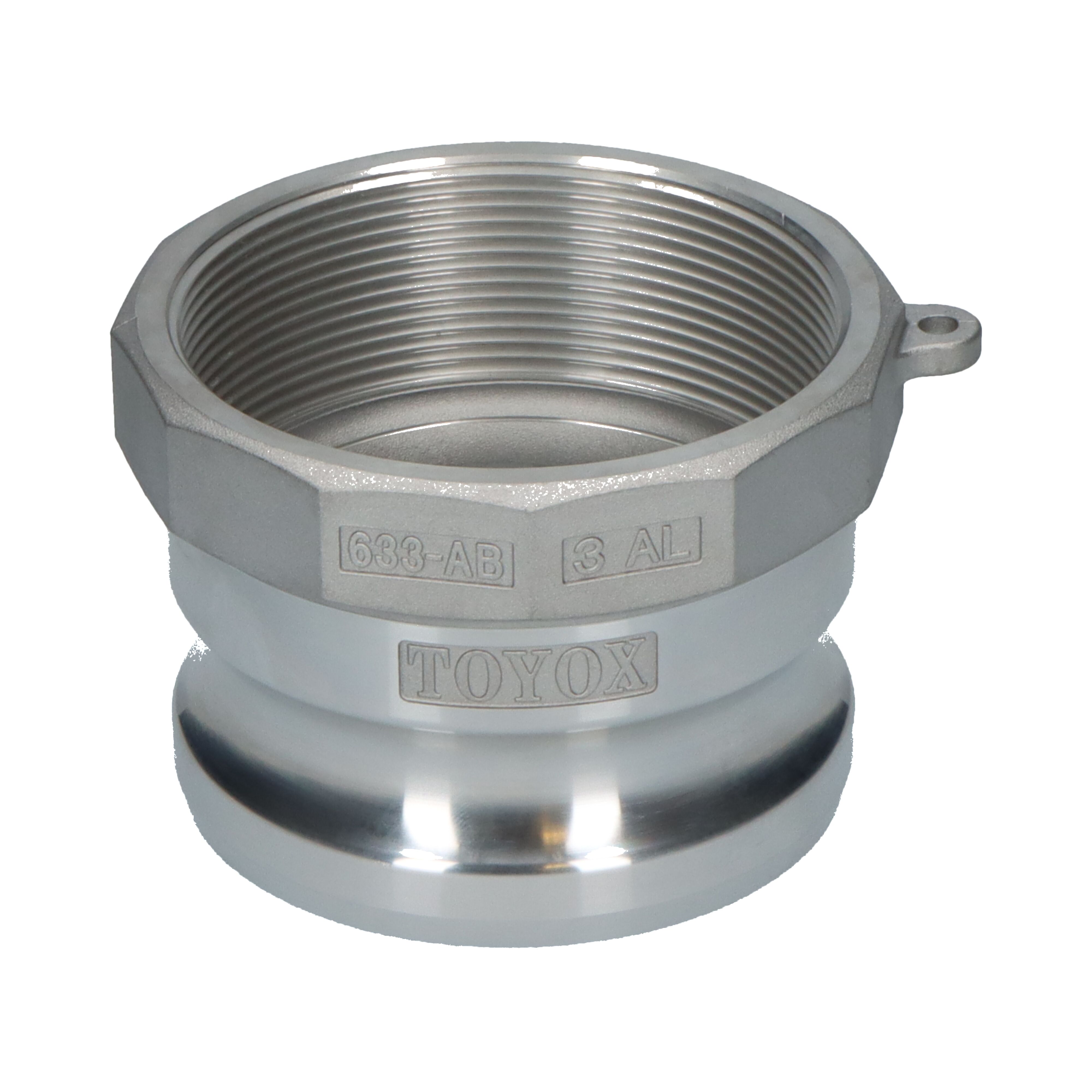 OPW koppeling Kamlok adapter A 3" BSPP binnendraad Alu
