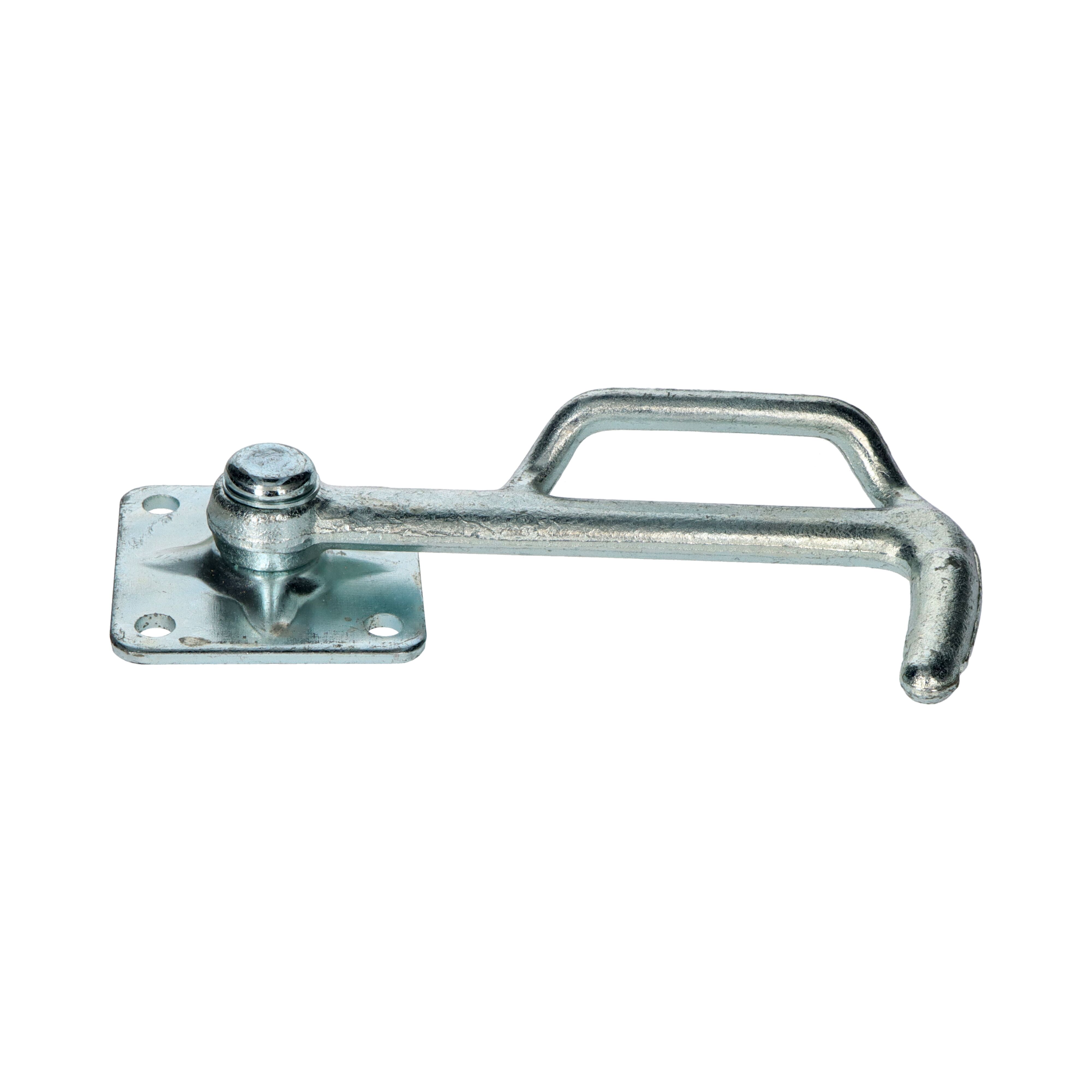 Rhiwa Quality hook no. 3 - right - with bracket - zinc-plated