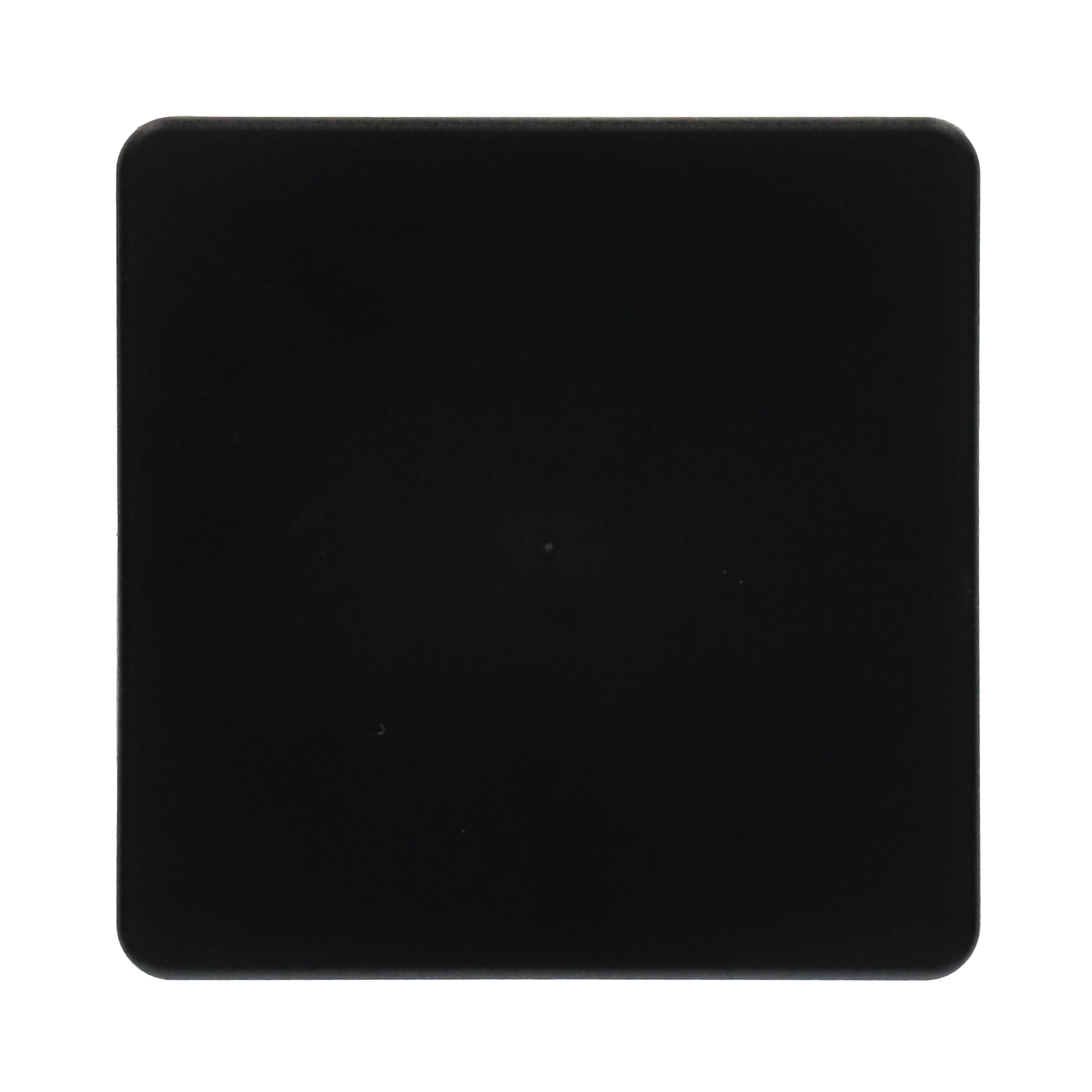 Rhiwa Quality end cap 120 x 120 mm - black plastic