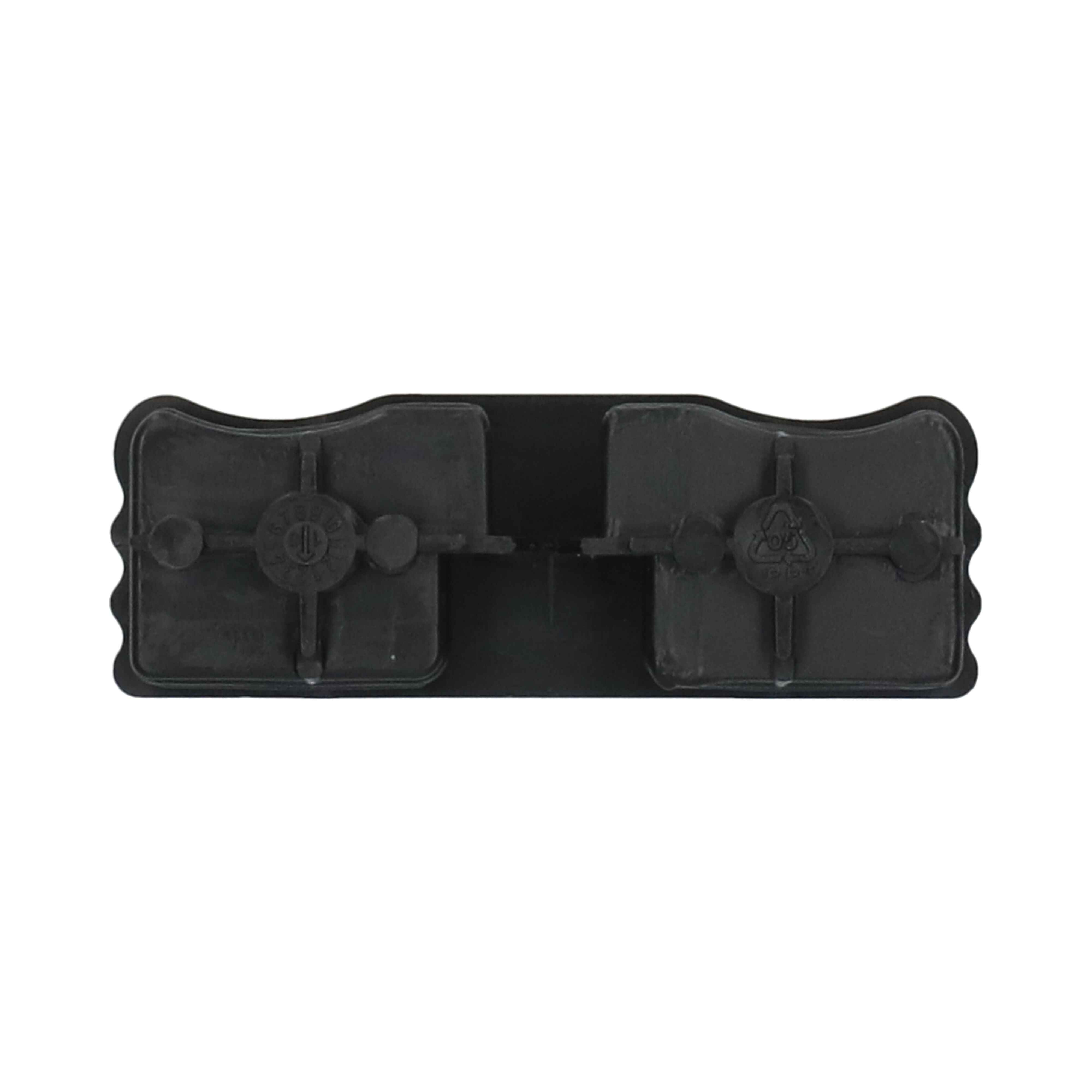 Takler end cap - for aluminum side protection board 100 x 35 mm - black
